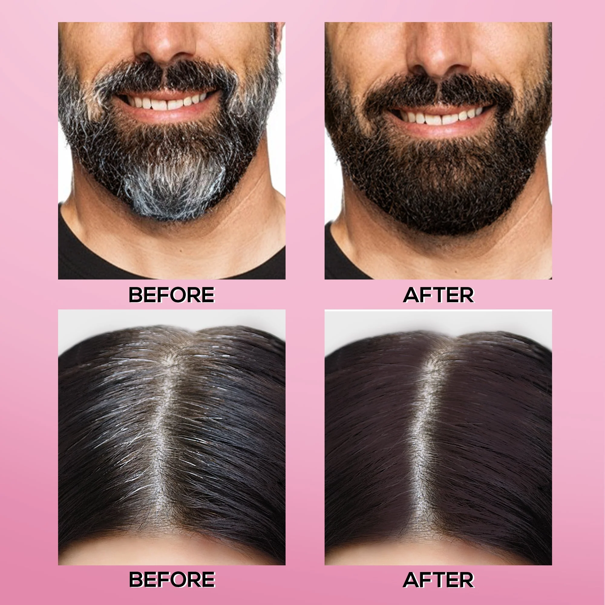 RENEE Cover Up Hair Powder- For Instant Grey Hair Coverage & Root Touch-Up, 4g - Image 13