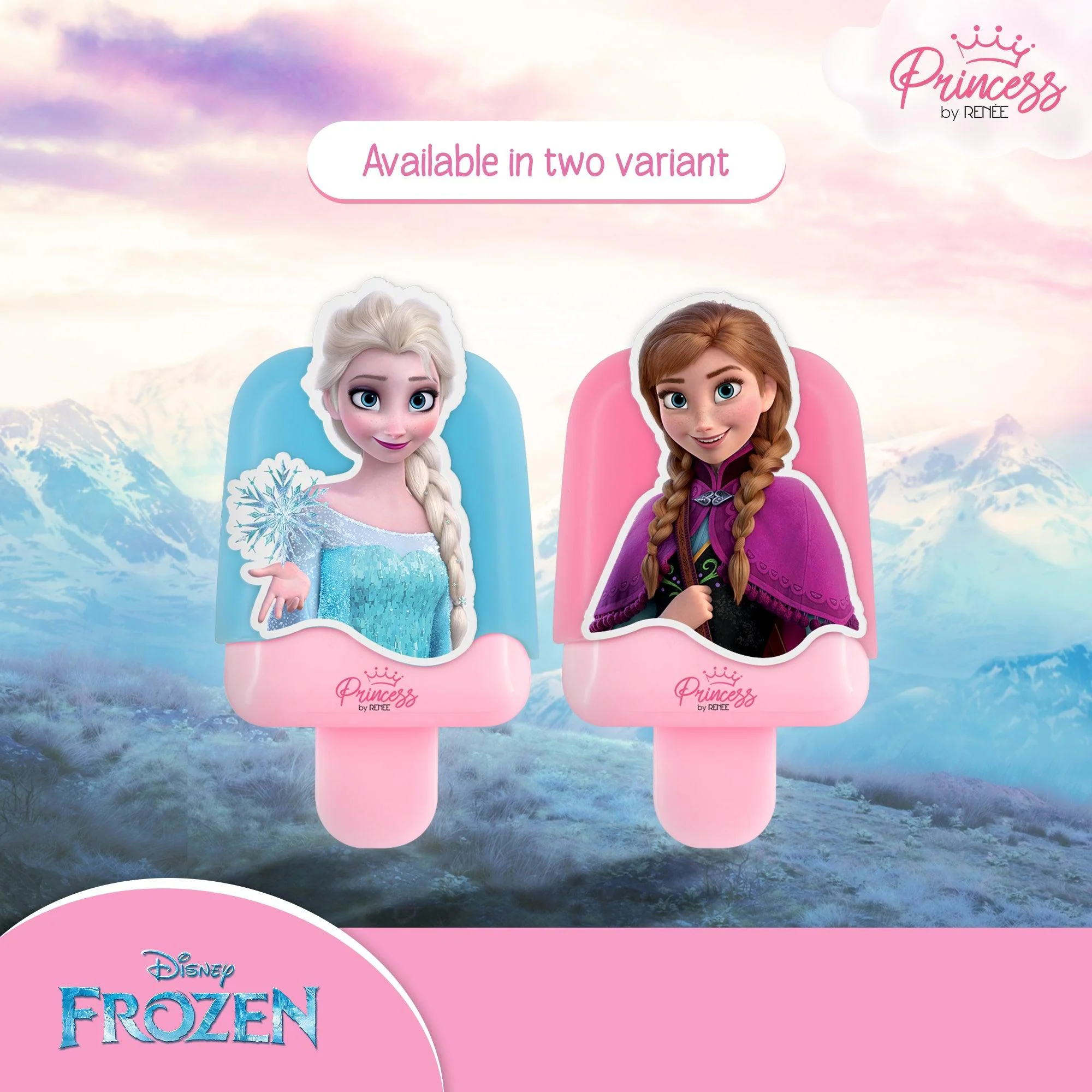 Popsicle Lip Balm - Disney Frozen Princess By RENEE, 2g - Image 6