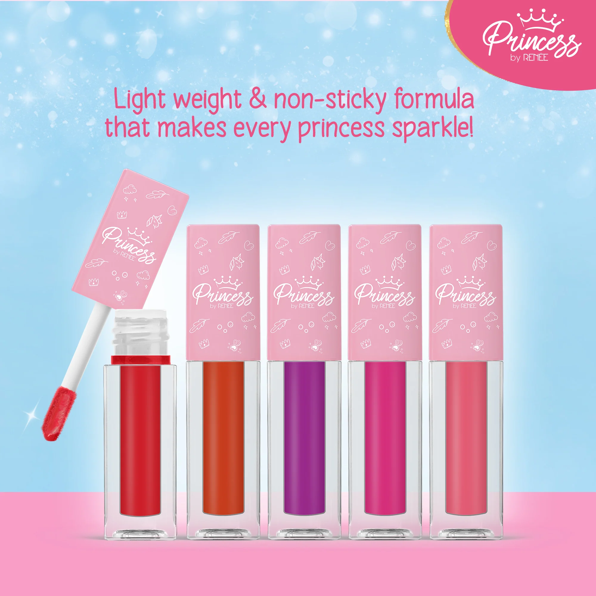 Fragrance & Makeup Birthday Gift Set For Preteens by Princess by RENEE - Image 4