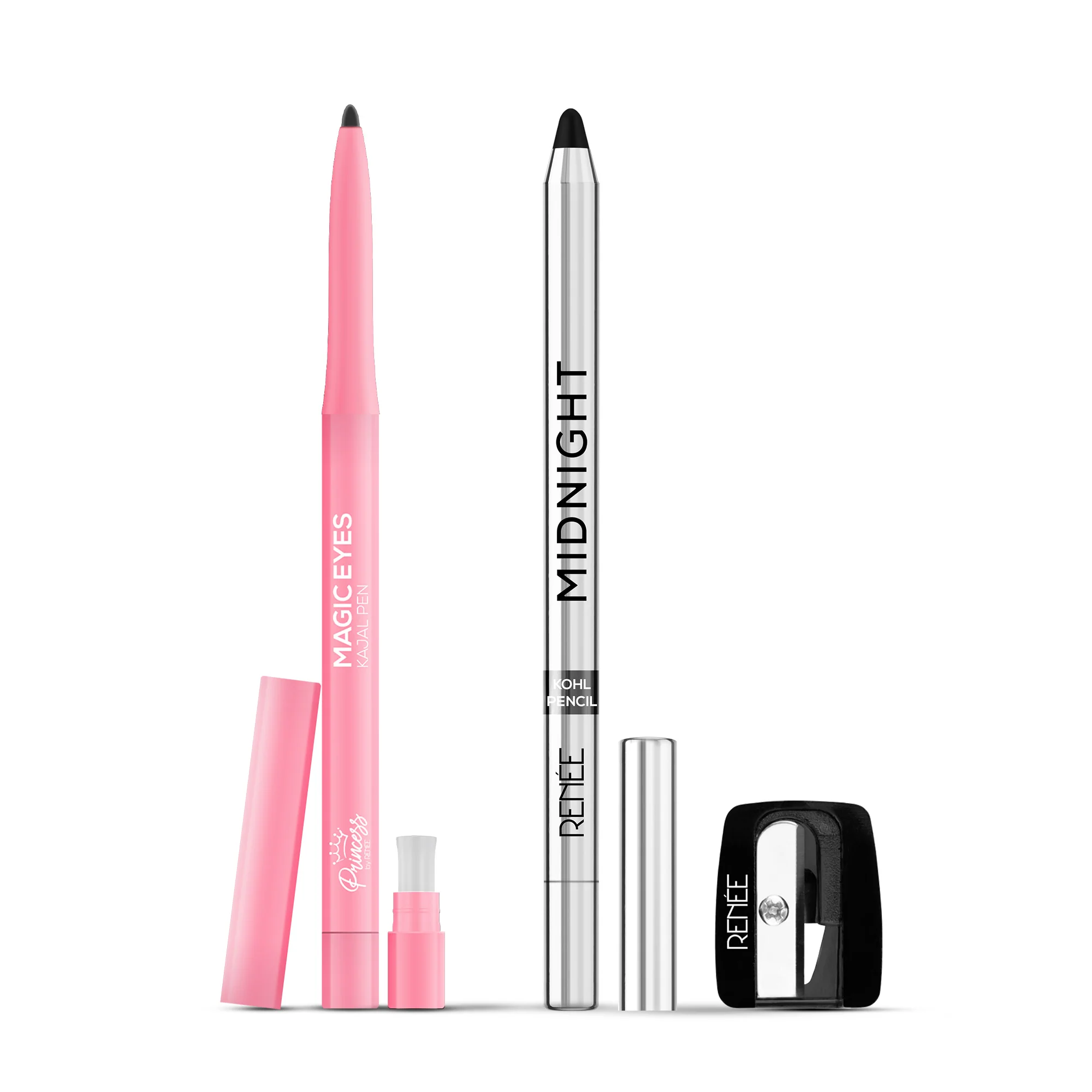 Magic Eyes Kajal Pen For Preteens, Safe & 100% Naturally Derived Ingredients, Ophthalmologically Tested by Princess by RENEE , 0.35 g - Image 28