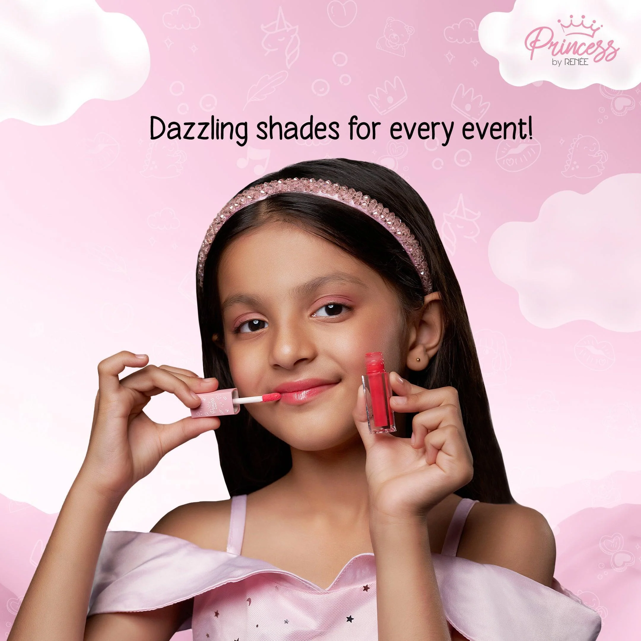 Royal Shine Lip Gloss Set - Princess By RENEE - Image 4
