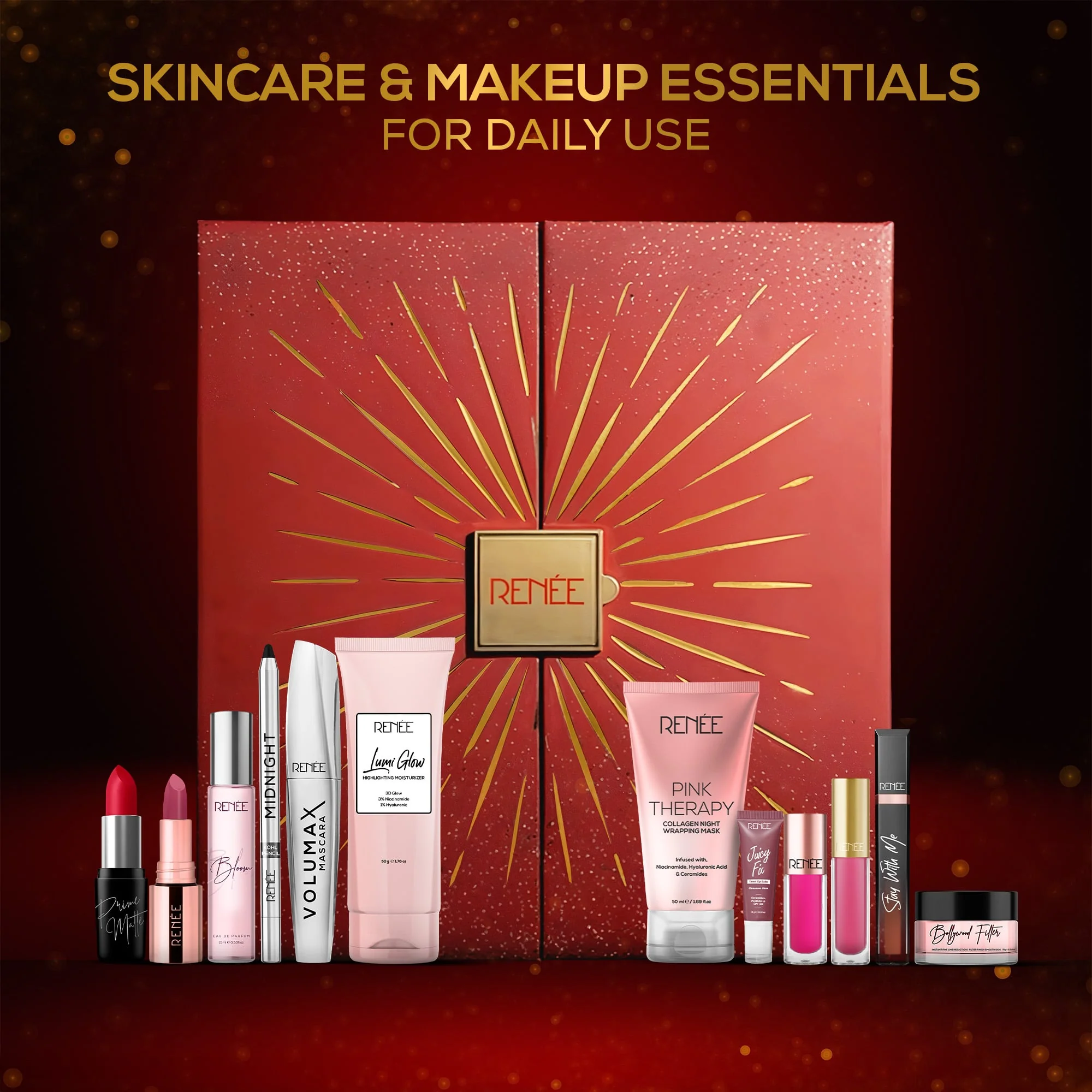RENEE Advent Calendar 2026- Set of 12 Beauty & Makeup Essentials - Image 3