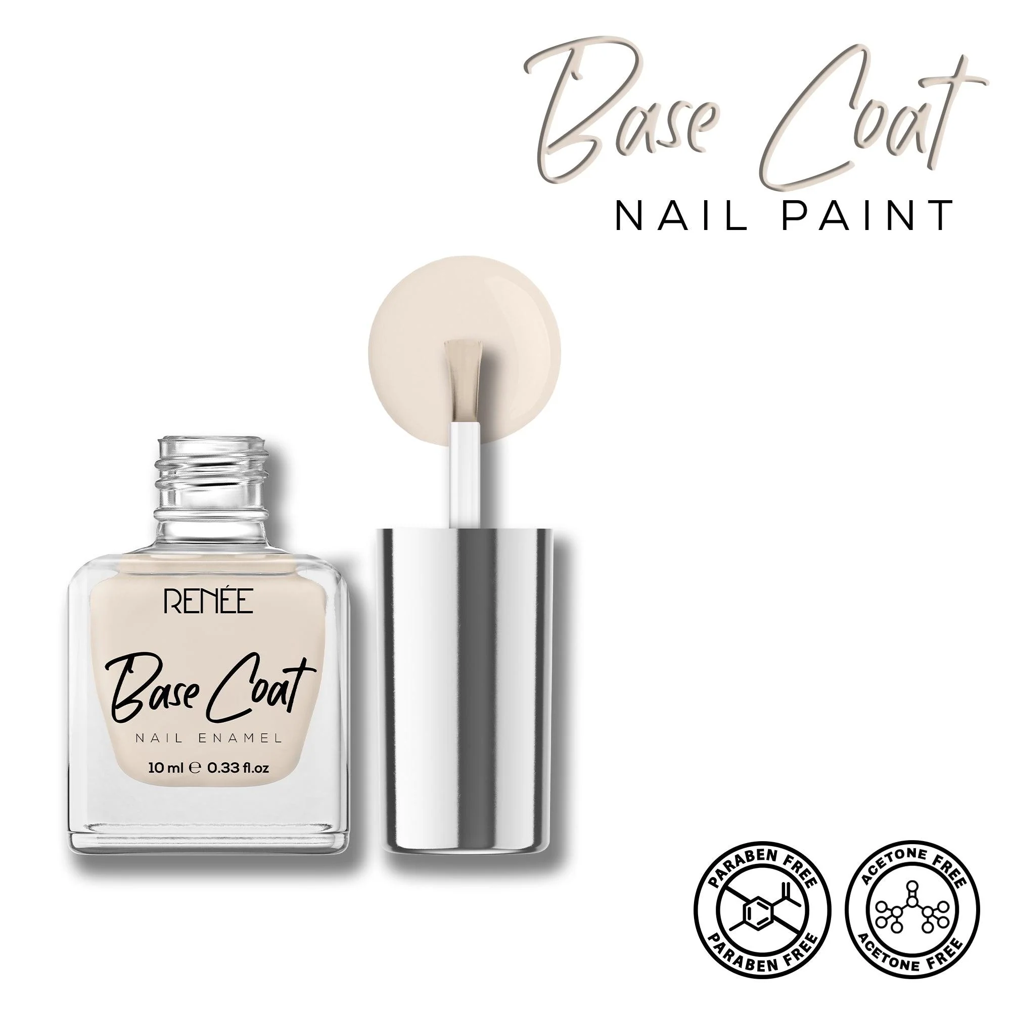 RENEE Base Coat Nail Enamel 10 ml - Image 4
