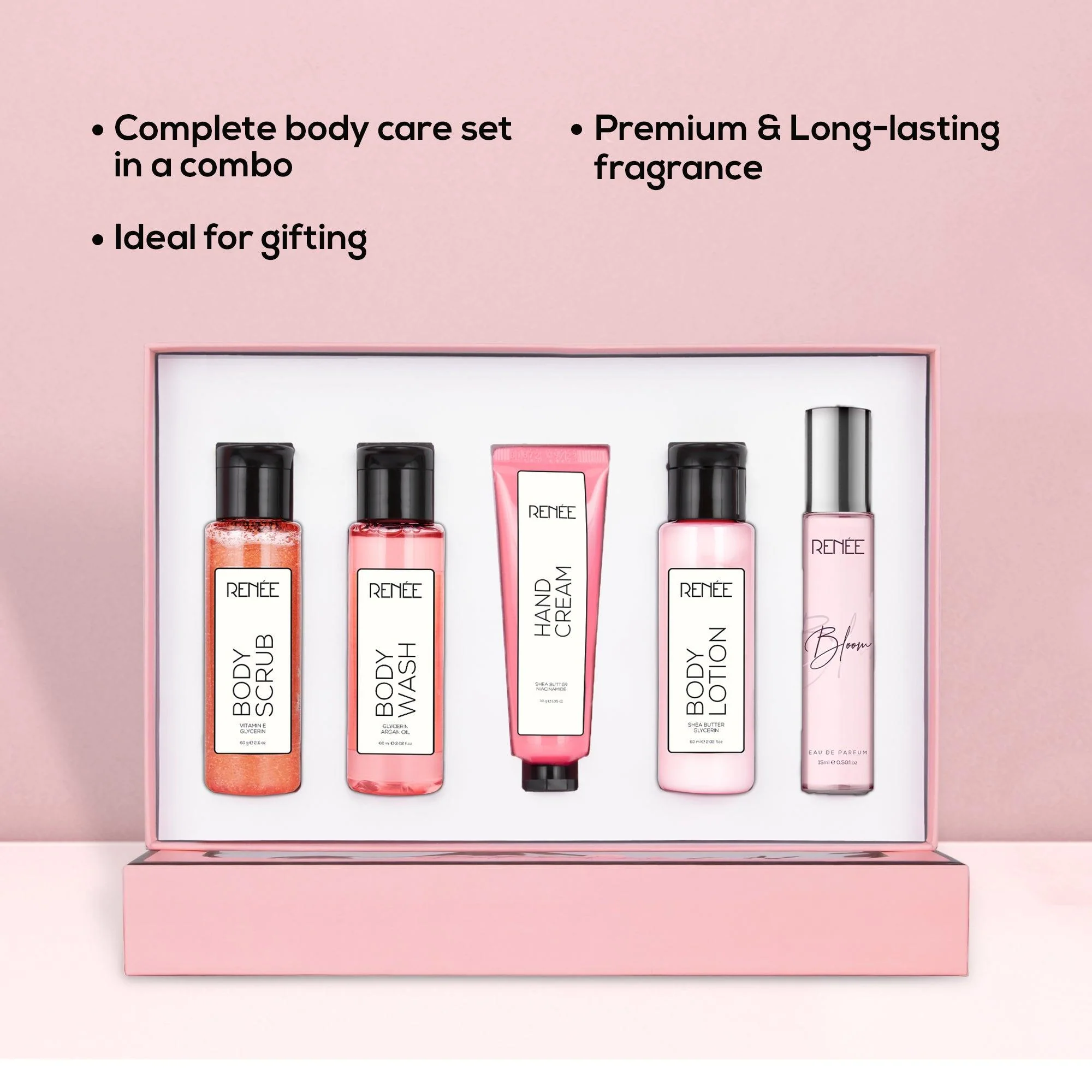 RENEE Bath & Body Care Set - Bloom 5 Pcs - Image 3
