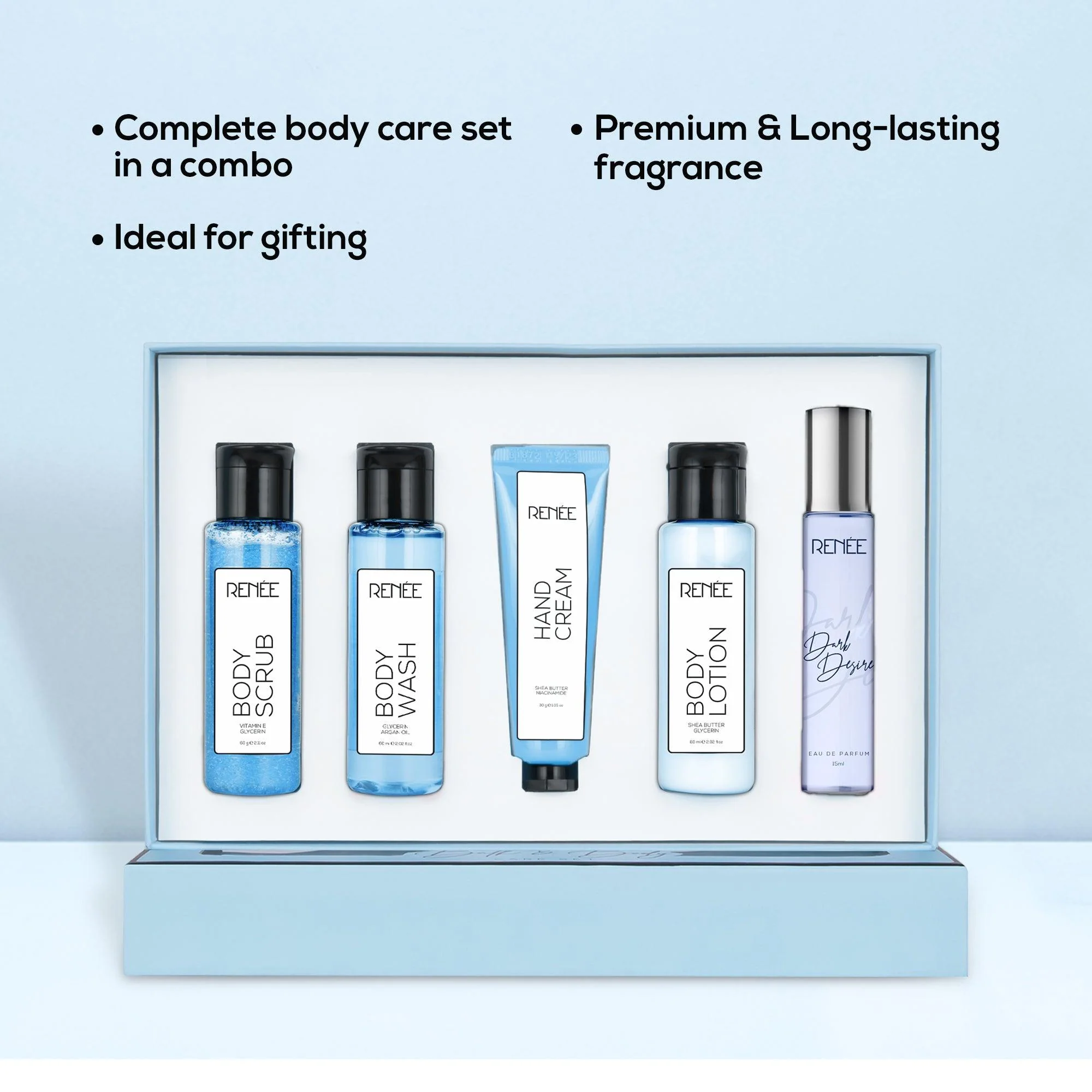 RENEE Bath & Body Care Set - Dark Desire 5 Pcs - Image 3