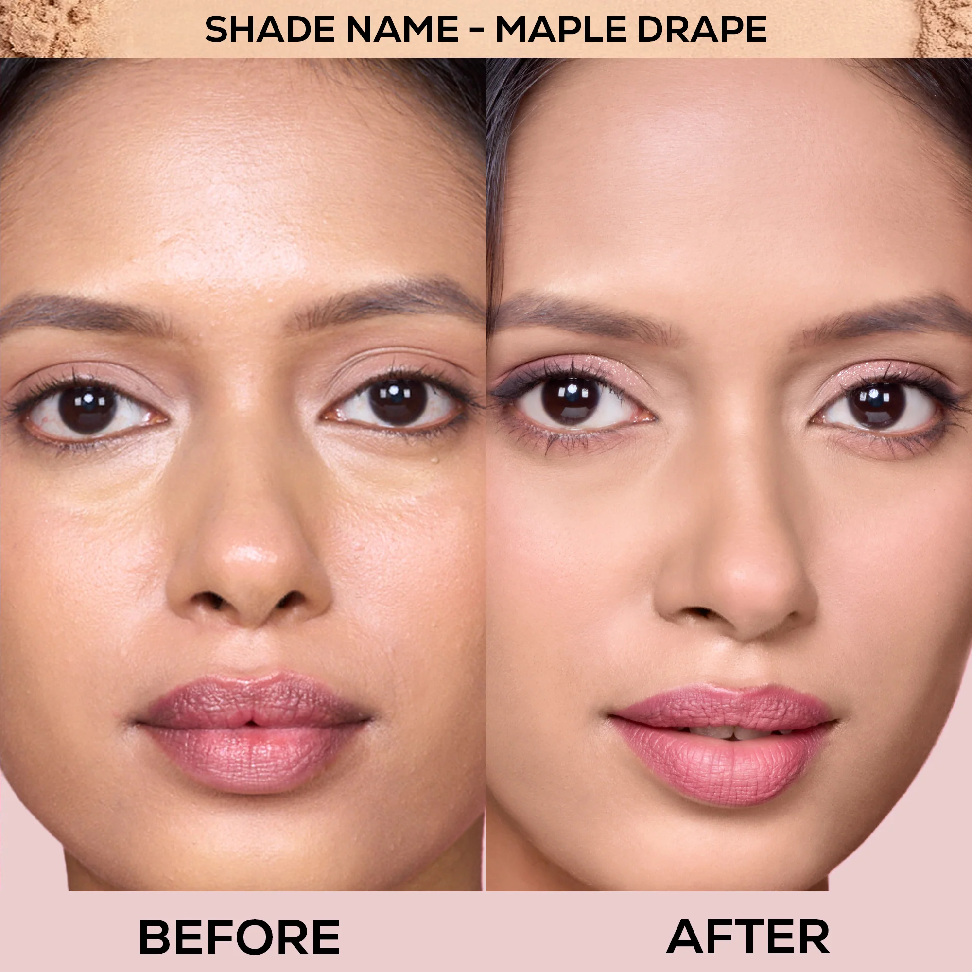 RENEE Bollywood Filter Pore Minimising Blurring Compact With Matte Finish & Full Coverage, 9 g - Image 23
