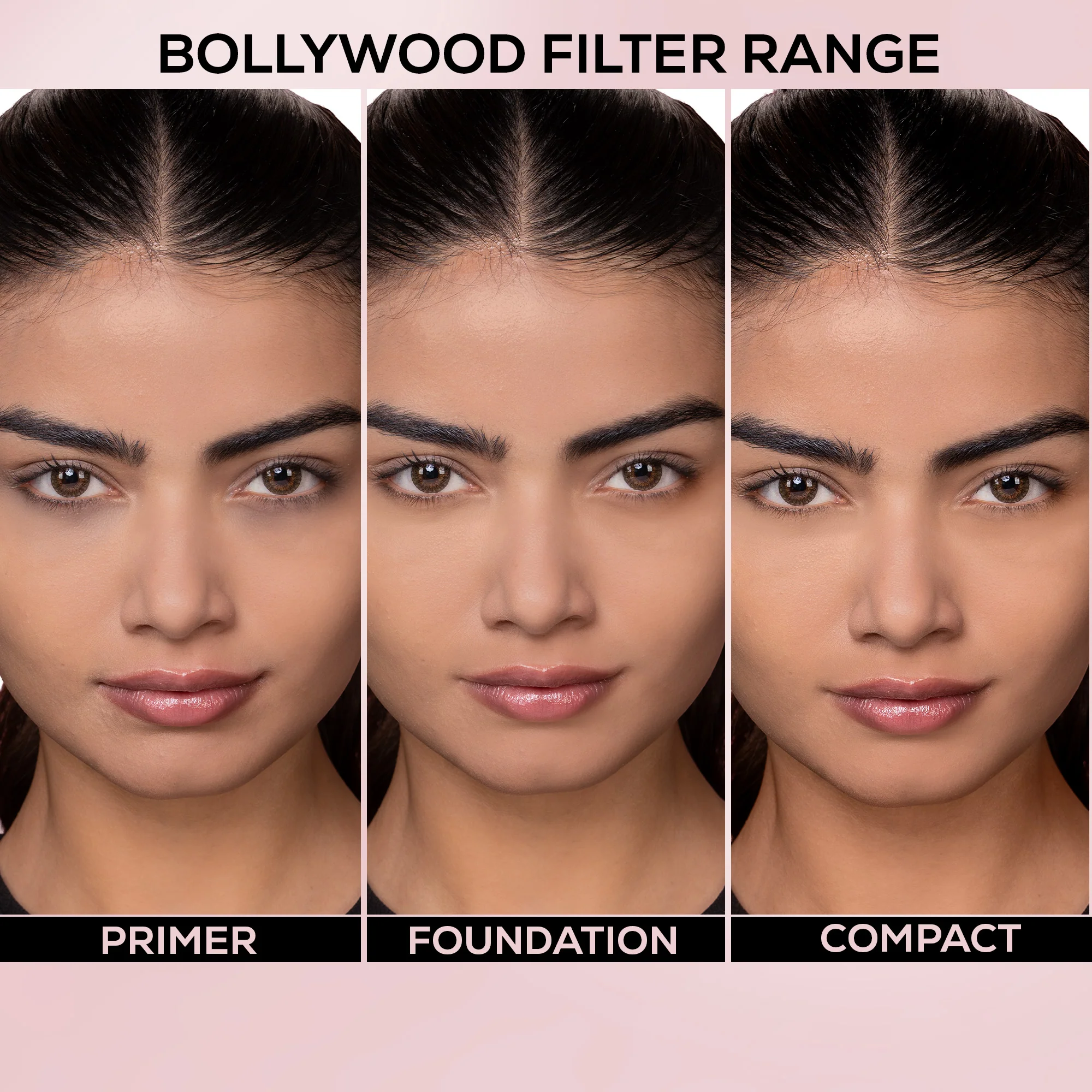 RENEE Bollywood Filter Pore Minimising Blurring Compact With Matte Finish & Full Coverage, 9 g - Image 5