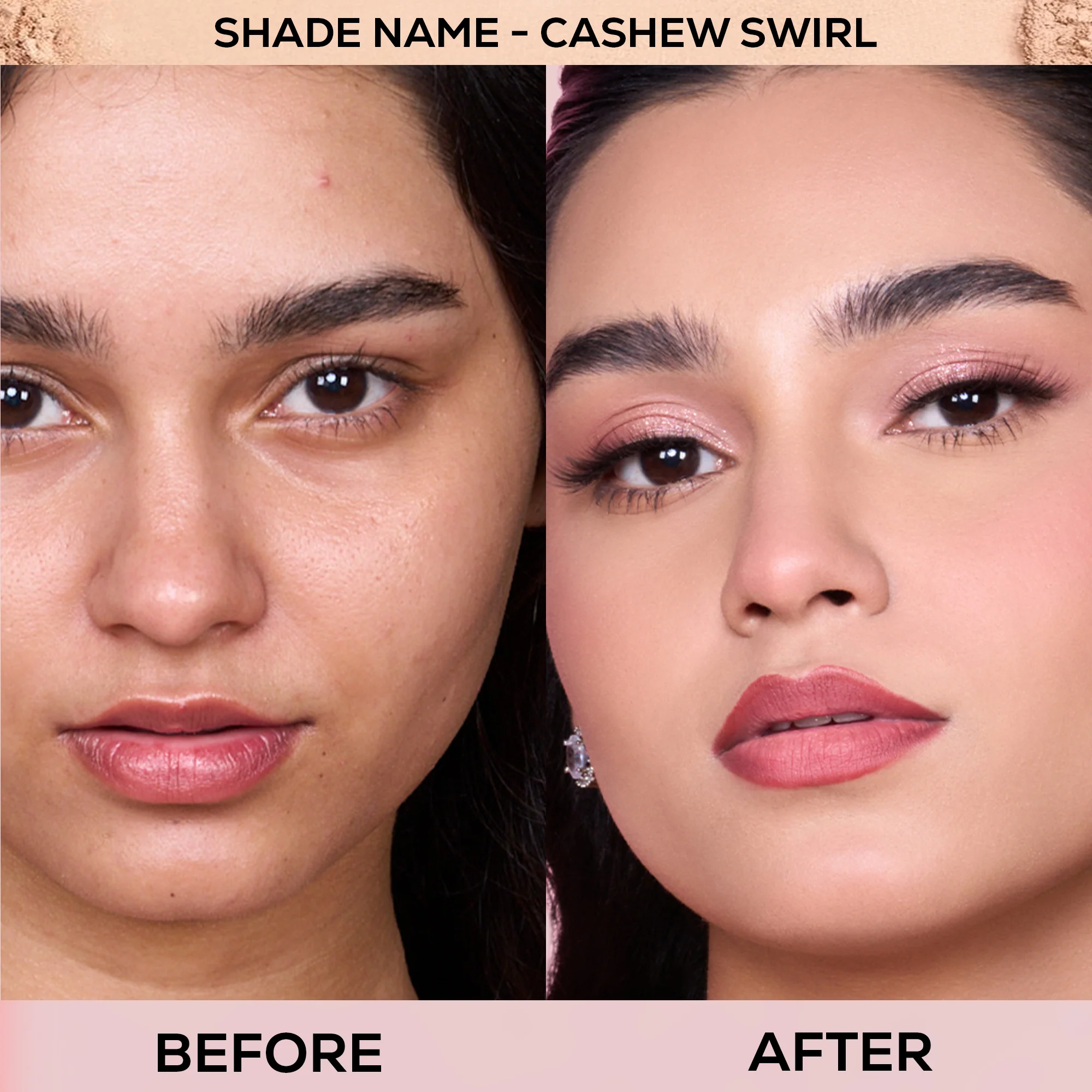 RENEE Bollywood Filter Pore Minimising Blurring Compact With Matte Finish & Full Coverage, 9 g - Image 9