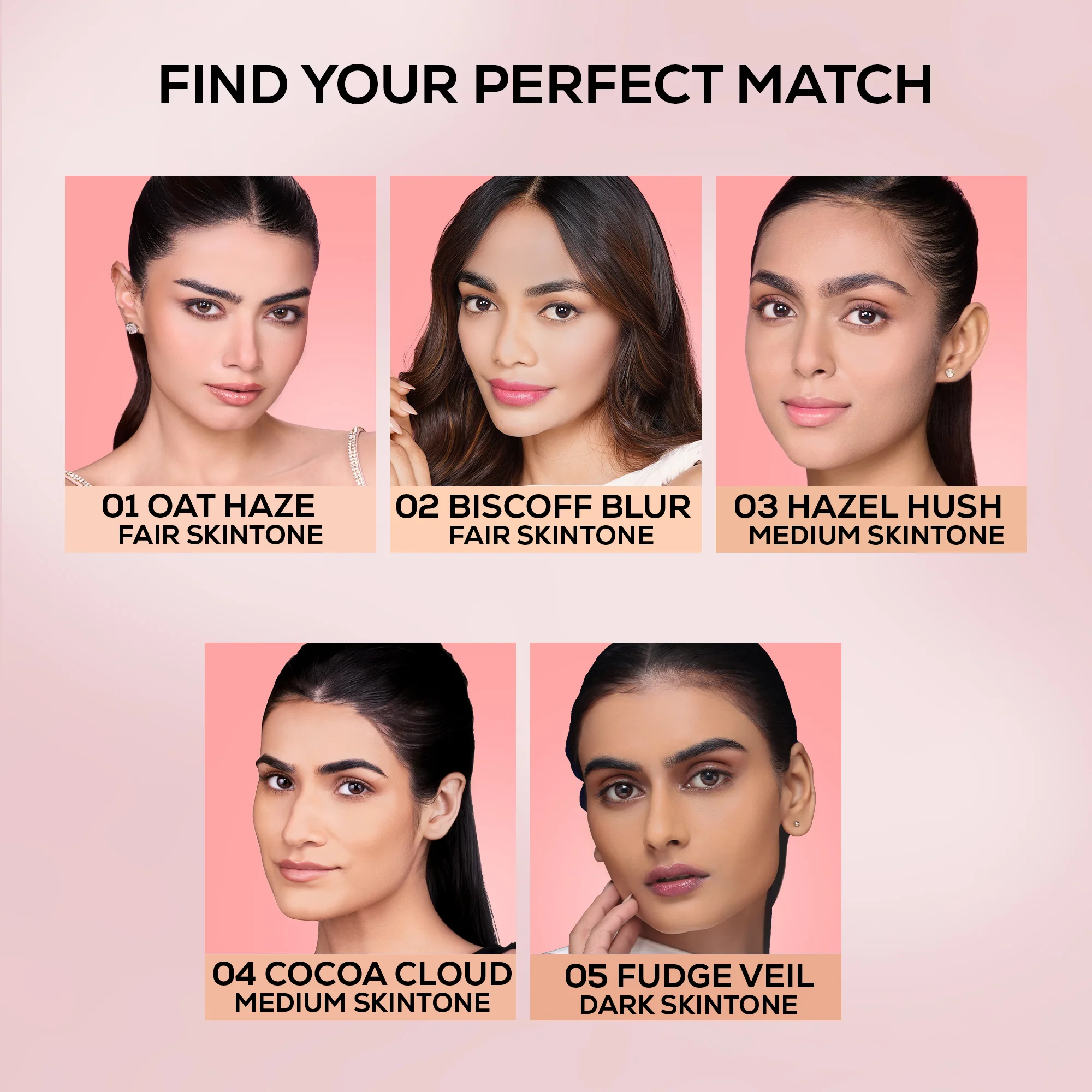 RENEE Bollywood Filter Pore Minimising Blurring Liquid Foundation With Matte Finish & Full Coverage, 30 ml - Image 11