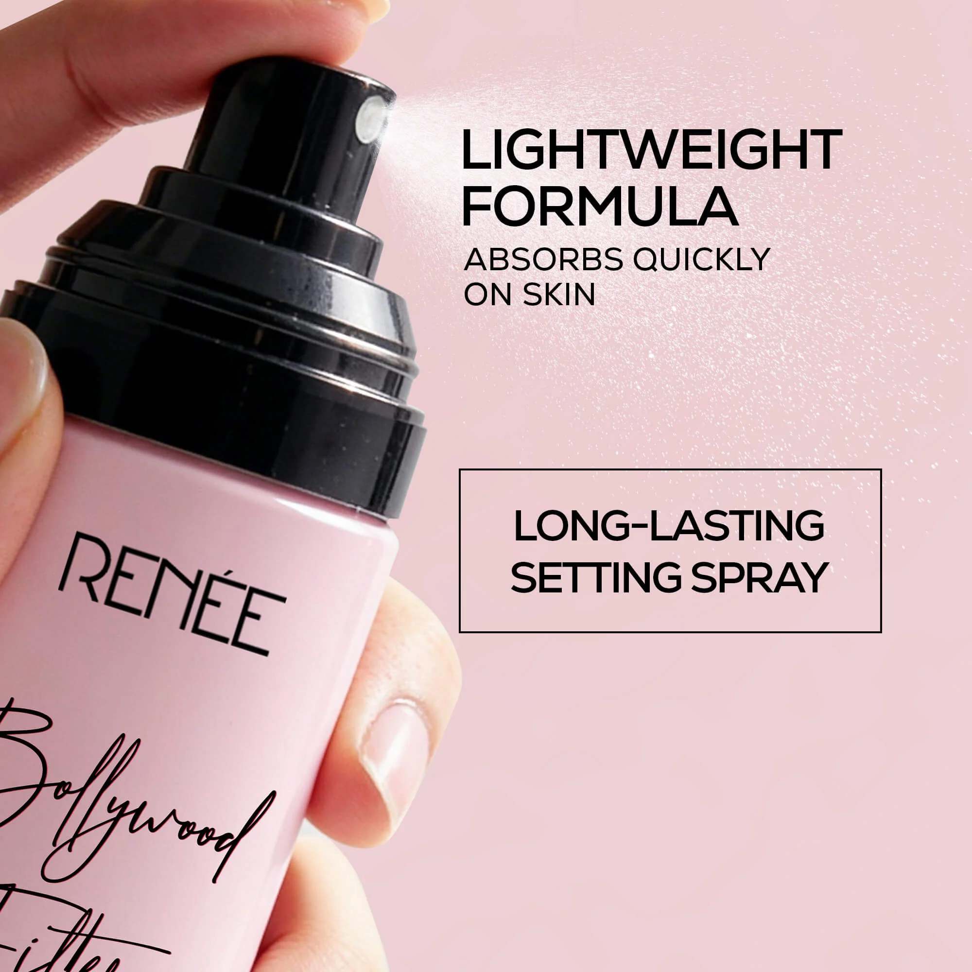 RENEE Bollywood Filter Blurring Setting Spray For Face With Matte Finish, 100ml - Image 3