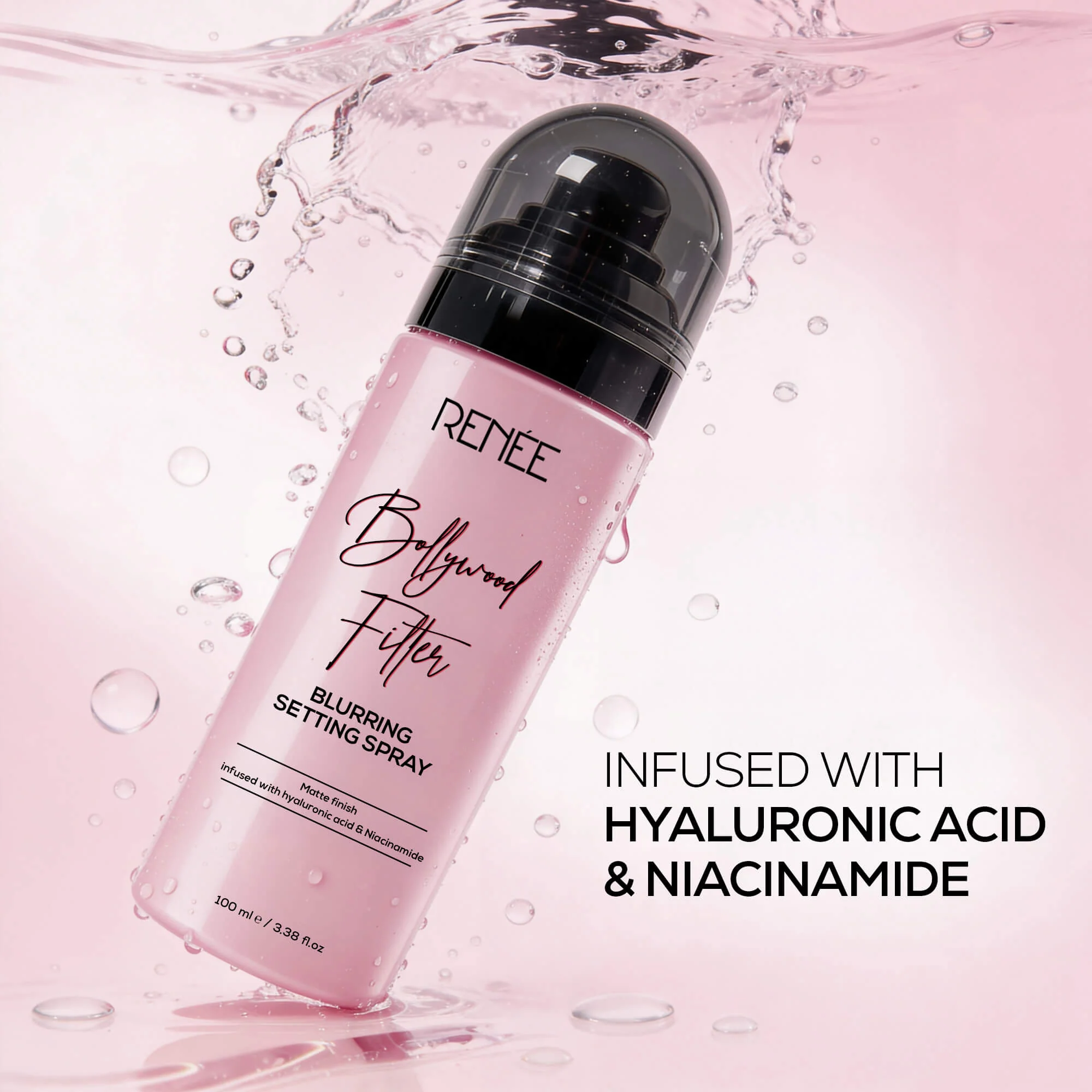 RENEE Bollywood Filter Blurring Setting Spray For Face With Matte Finish, 100ml - Image 6