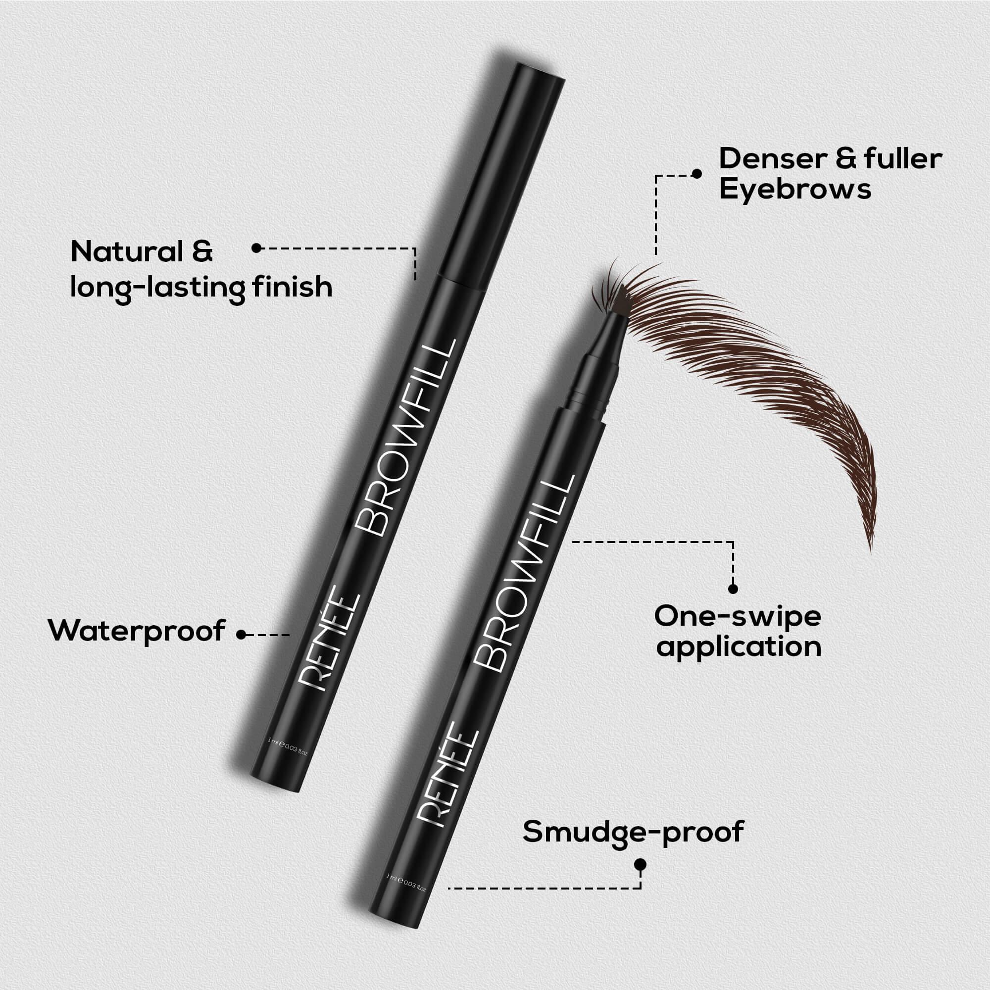 RENEE Browfill Eyebrow Pen, 1 ml - Image 11