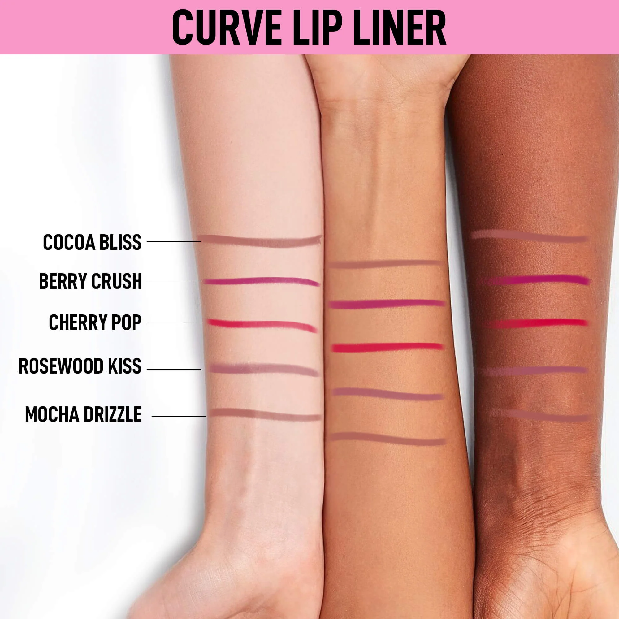 RENEE Curve Matte Lip Liner & Juicy Fix Tinted Lip Balm Set - Image 9