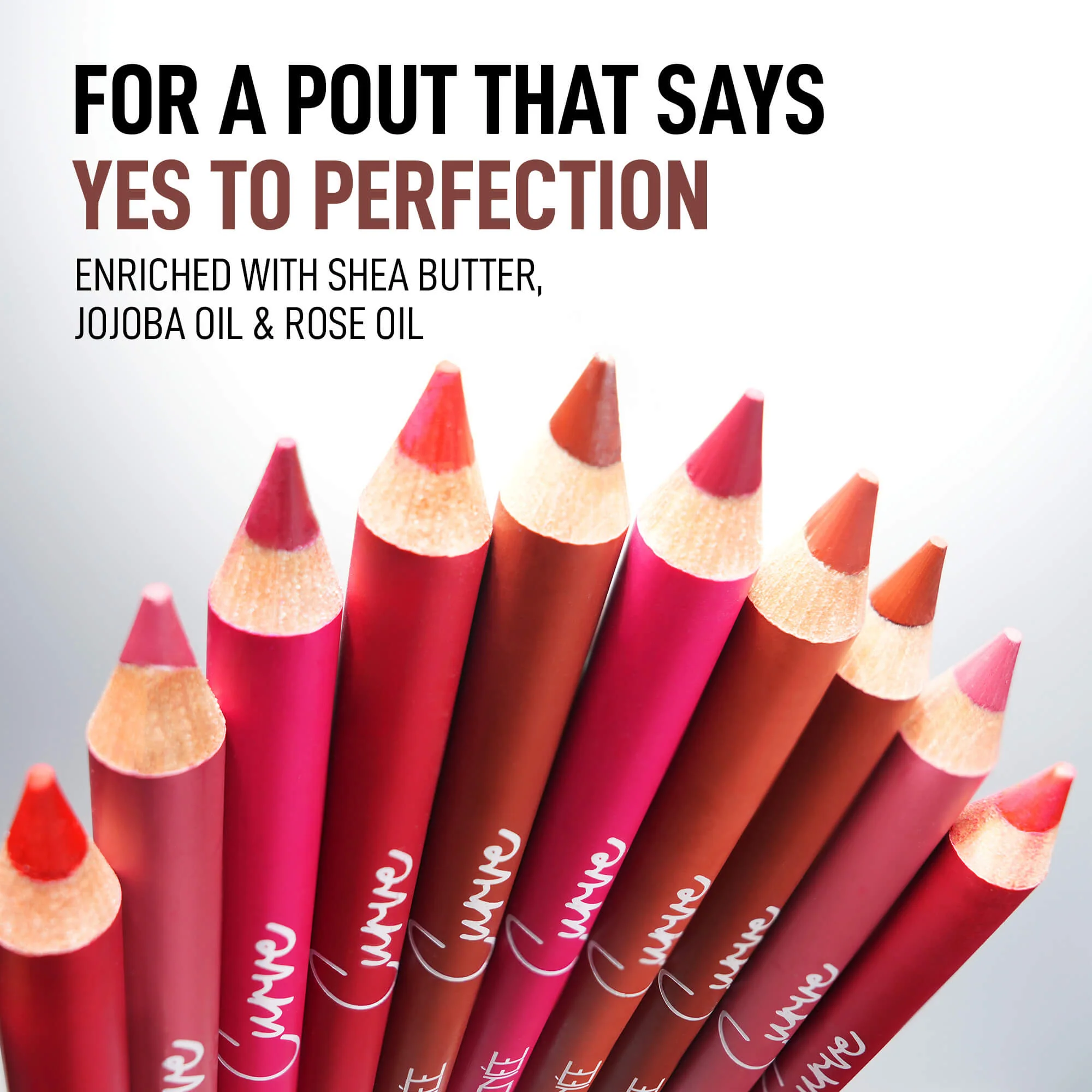 RENEE Curve Matte Lip Liner With Sharpener, 2.5g - Image 14