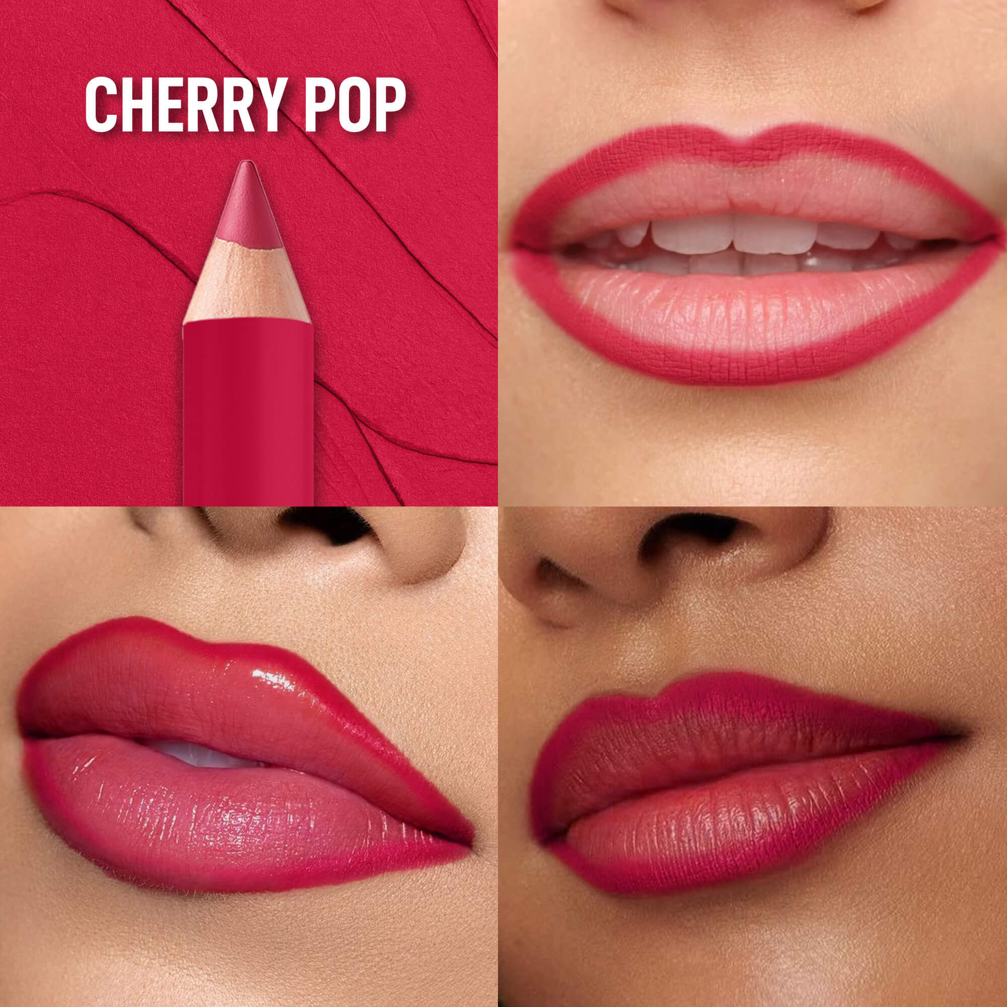 RENEE Curve Matte Lip Liner With Sharpener, 2.5g - Image 20