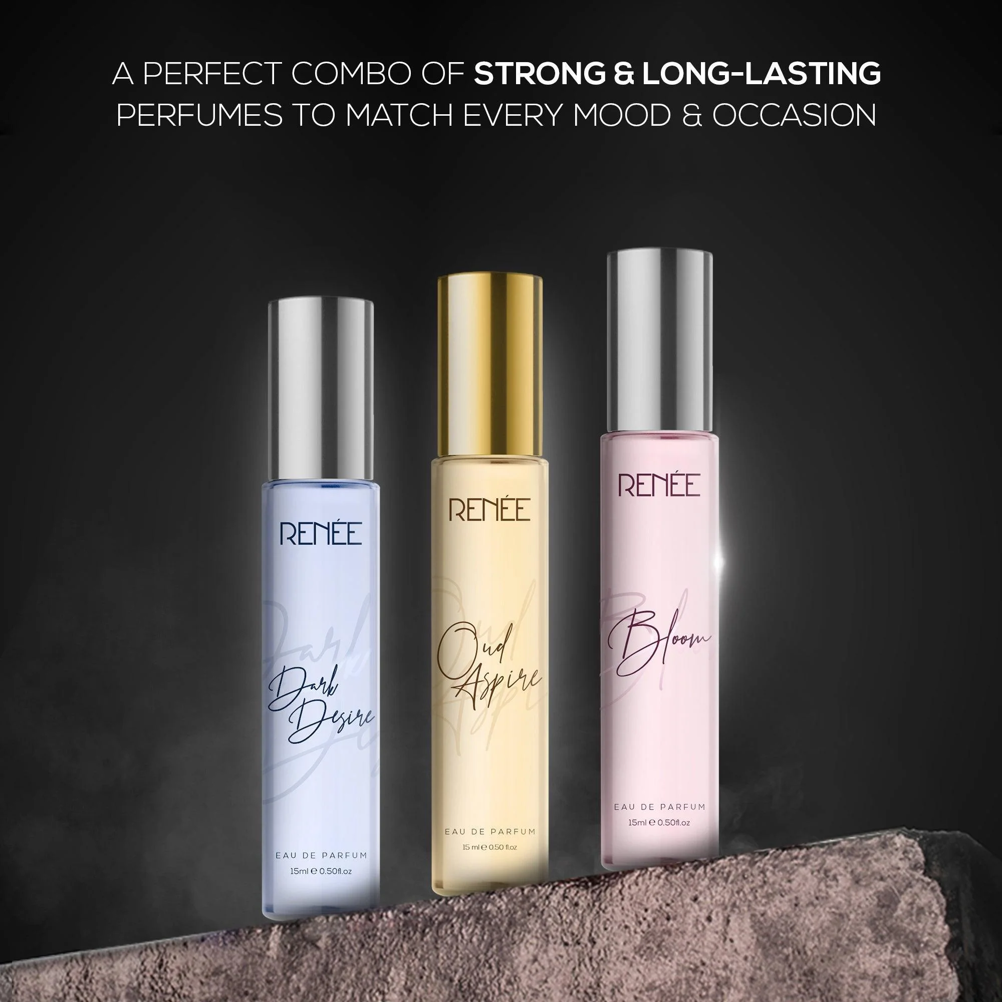 RENEE Eau De Parfum Combo Pack of 3, 15 ml each - Image 5