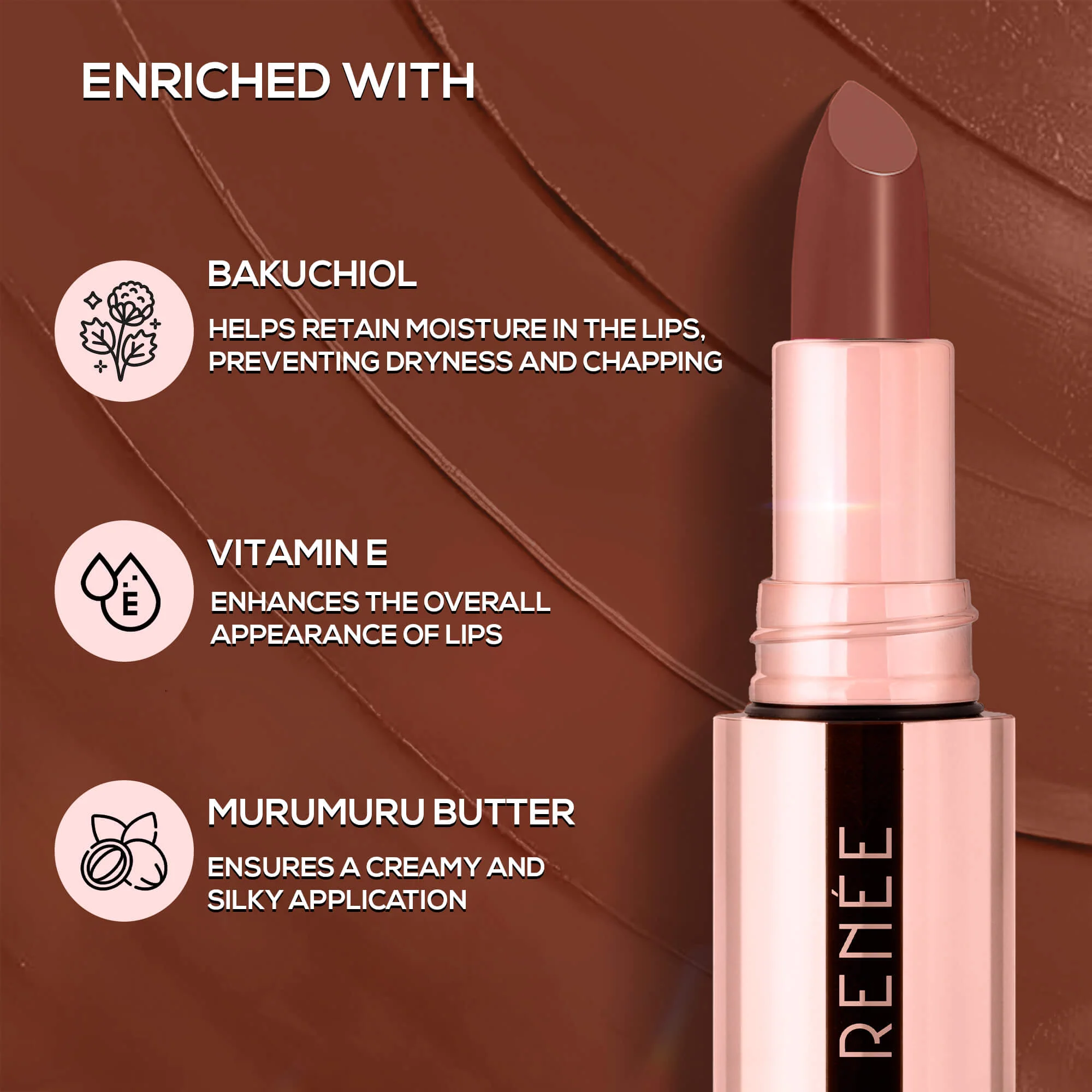 RENEE Everstay Long Stay Matte Lipstick, 4.2 g - Image 52