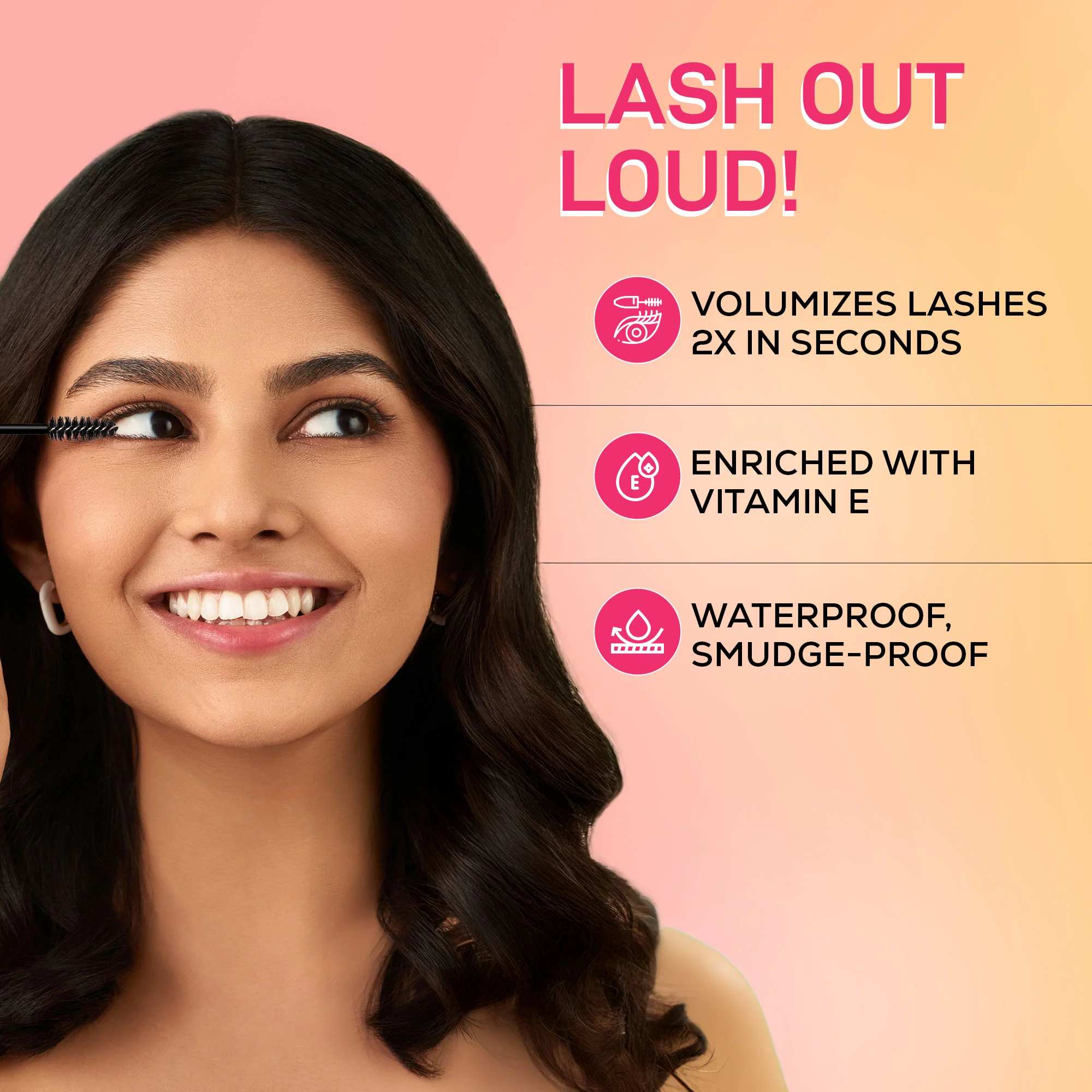 RENEE Everyday 2X Instant Volumizing, Waterproof Mascara, 15 ml - Image 2