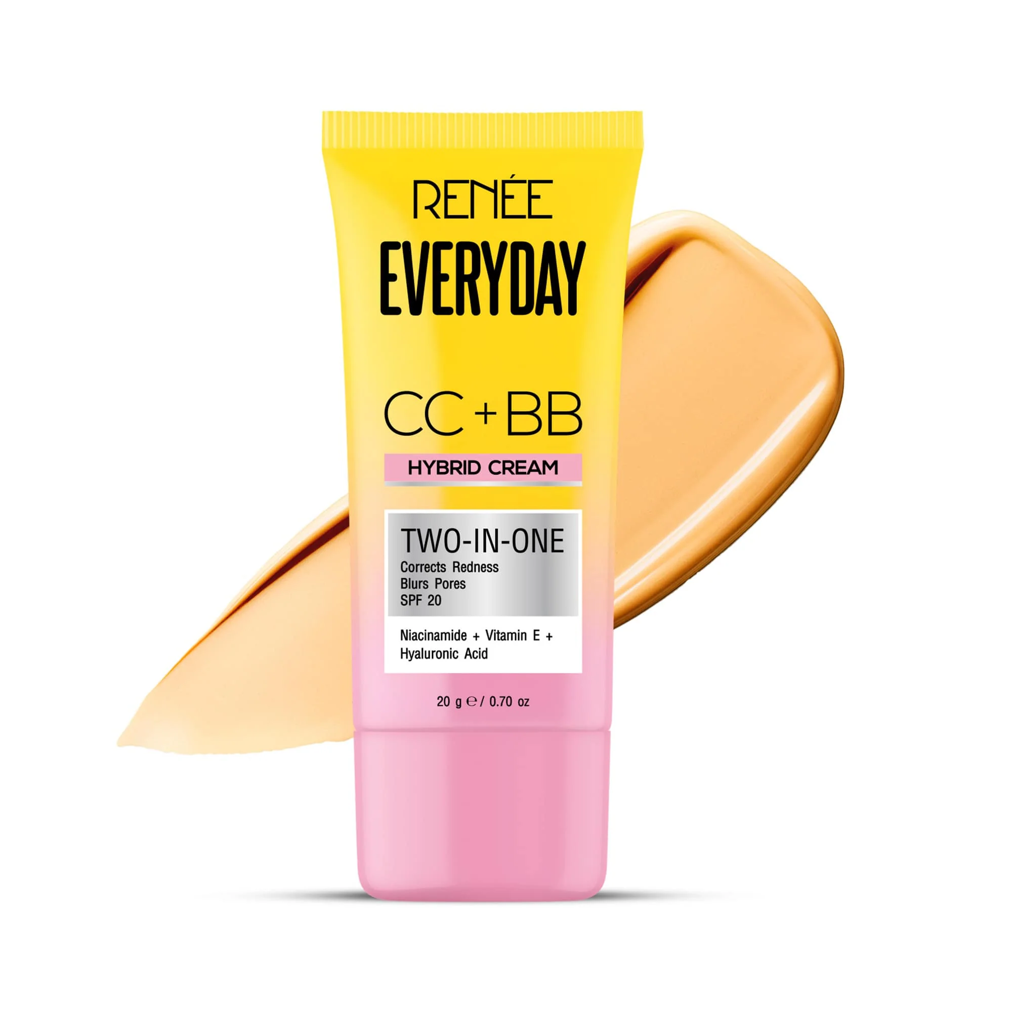 RENEE Everyday CC + BB Hybrid Cream With SPF 20 For Even Skin Tone - Image 13