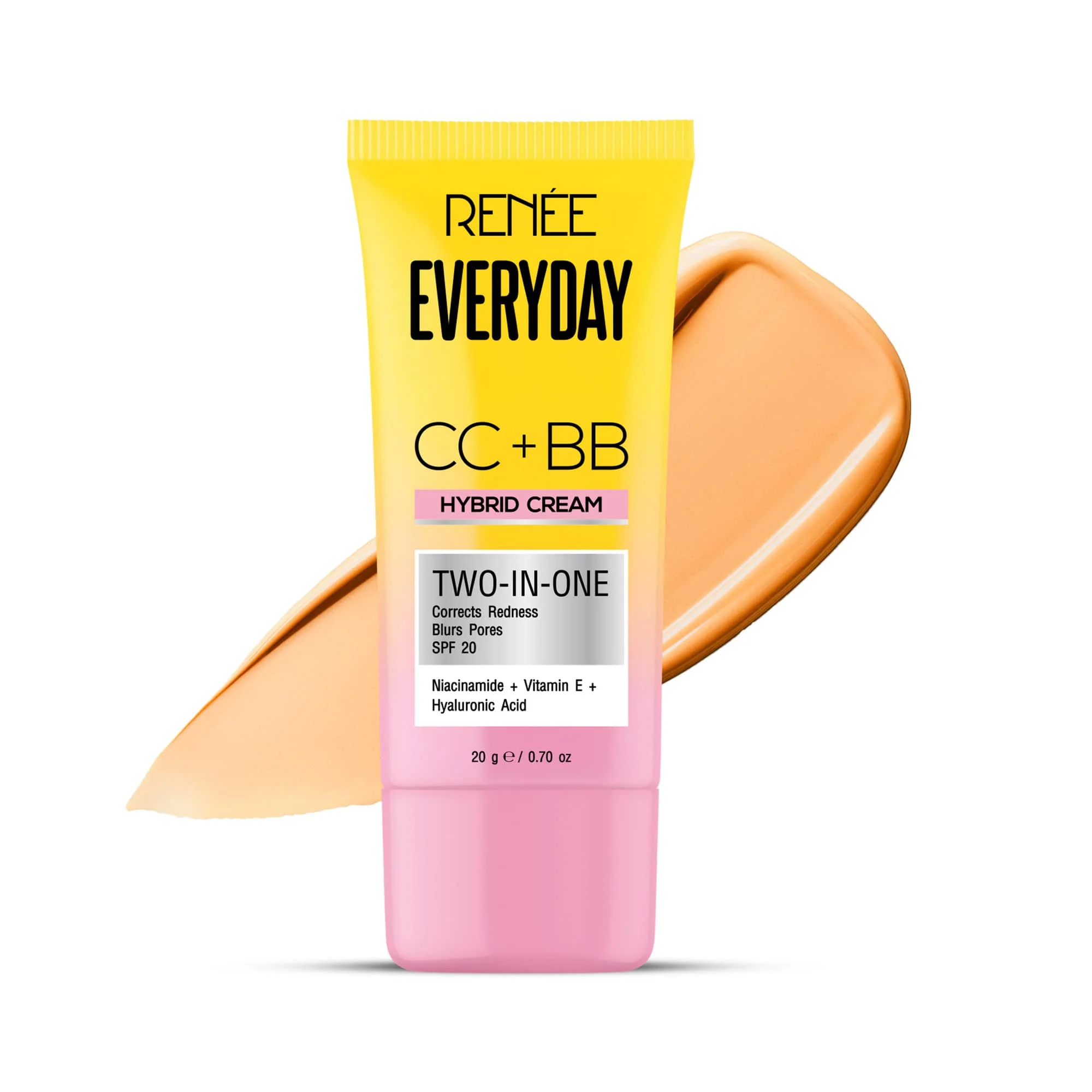 RENEE Everyday CC + BB Hybrid Cream With SPF 20 For Even Skin Tone - Image 19