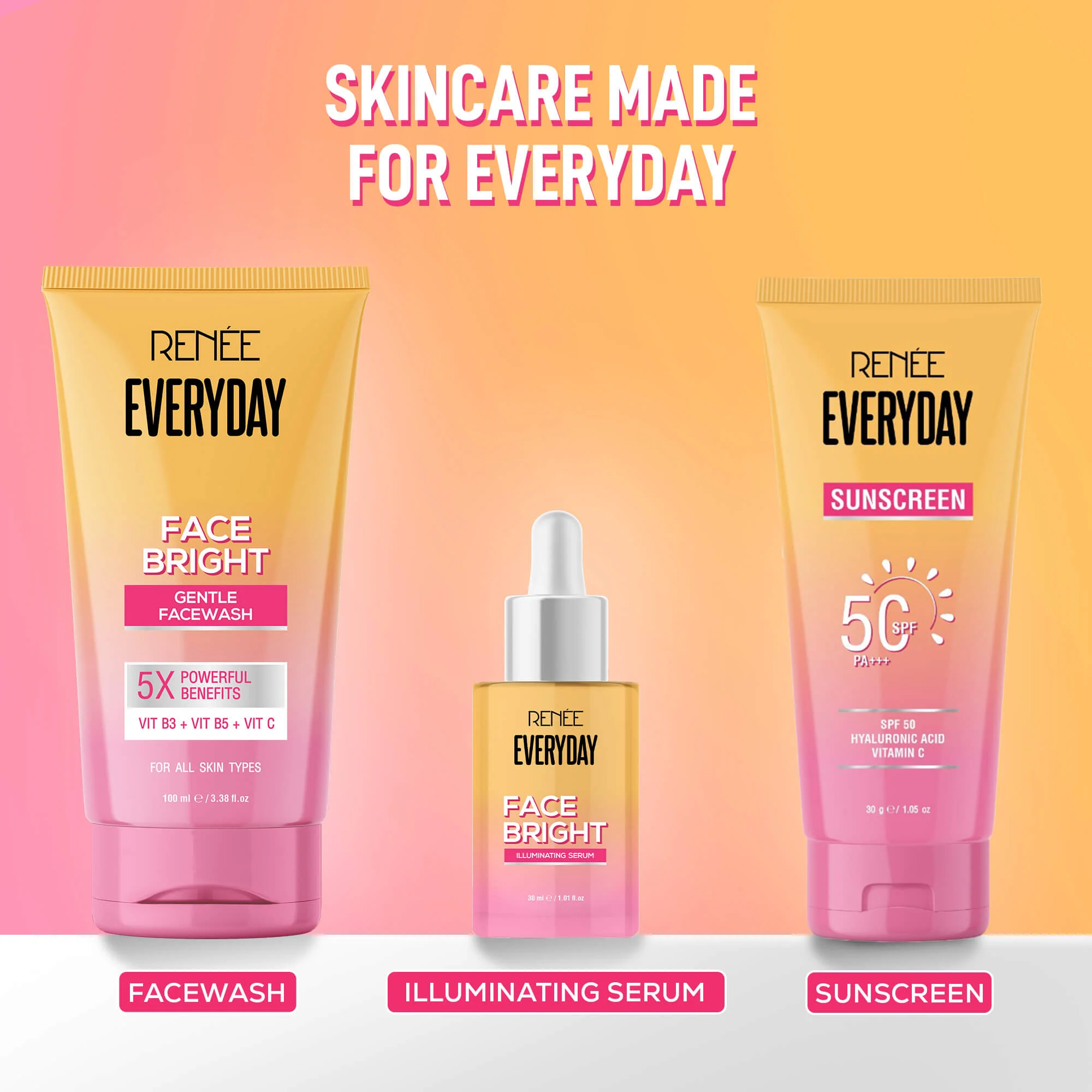 RENEE Everyday Face Bright Illuminating Face Serum For Brightening, 30 ml - Image 7