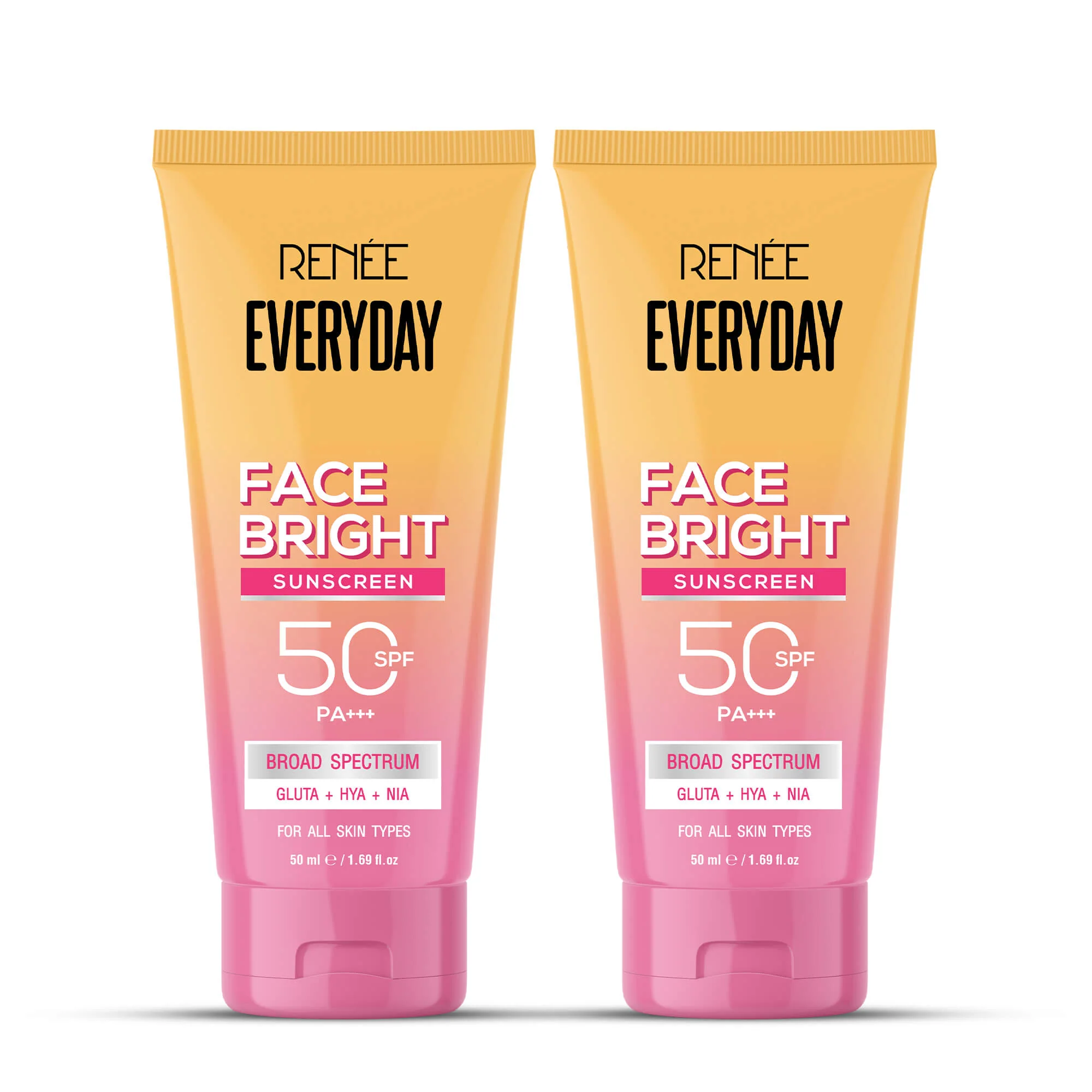 RENEE Everyday Face Bright Gentle Facewash + Serum in Cream Combo of 2 - Image 17
