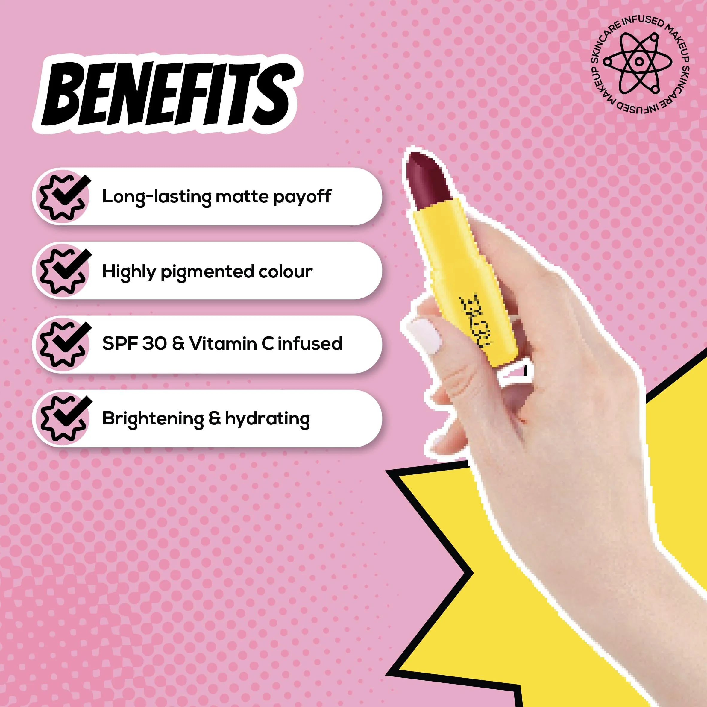 RENEE Everyday Matte Lipstick, 3 g - Image 55