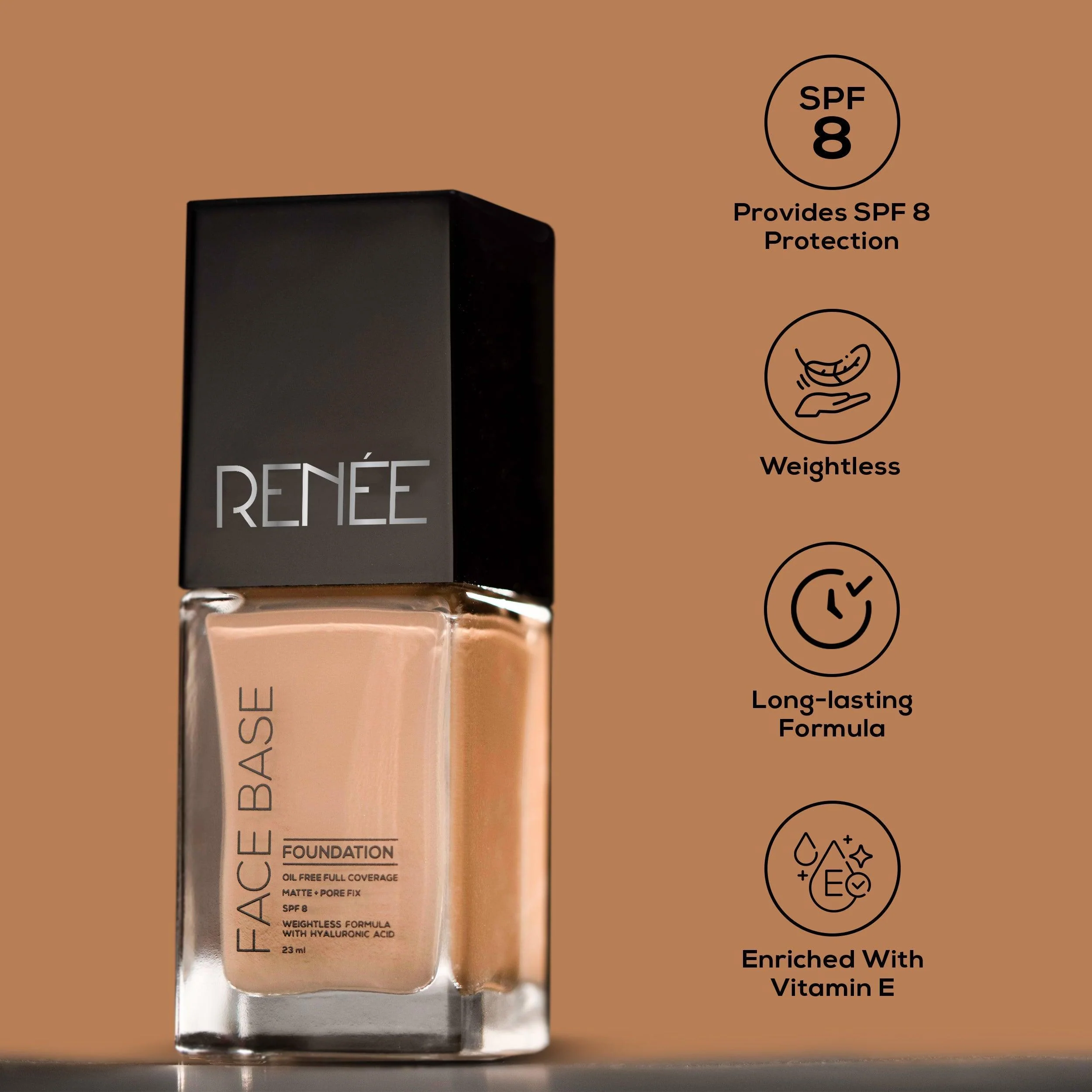 RENEE Face Base Liquid Foundation, 23 ml - Image 38