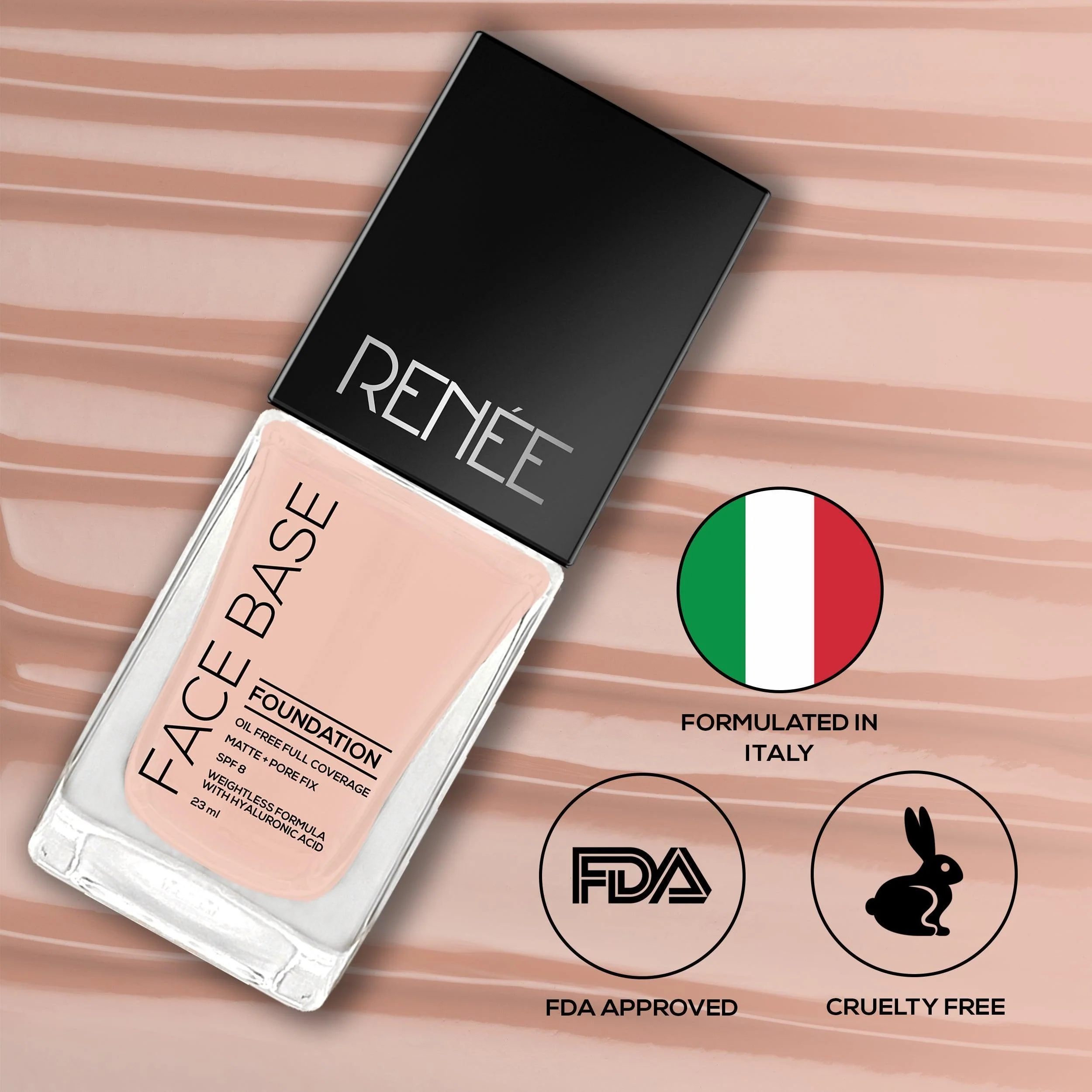 RENEE Face Base Liquid Foundation, 23 ml - Image 4