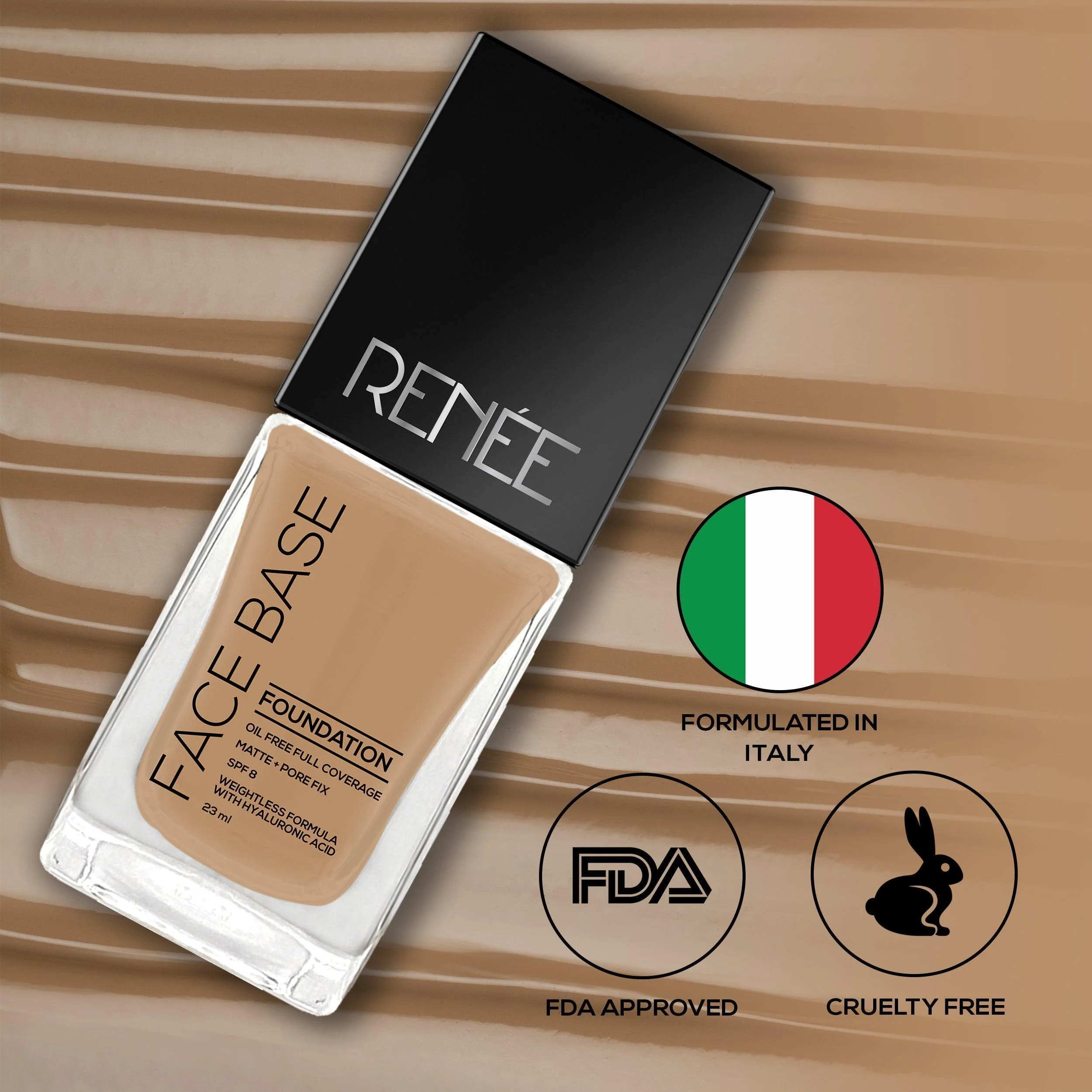 RENEE Face Base Liquid Foundation, 23 ml - Image 46