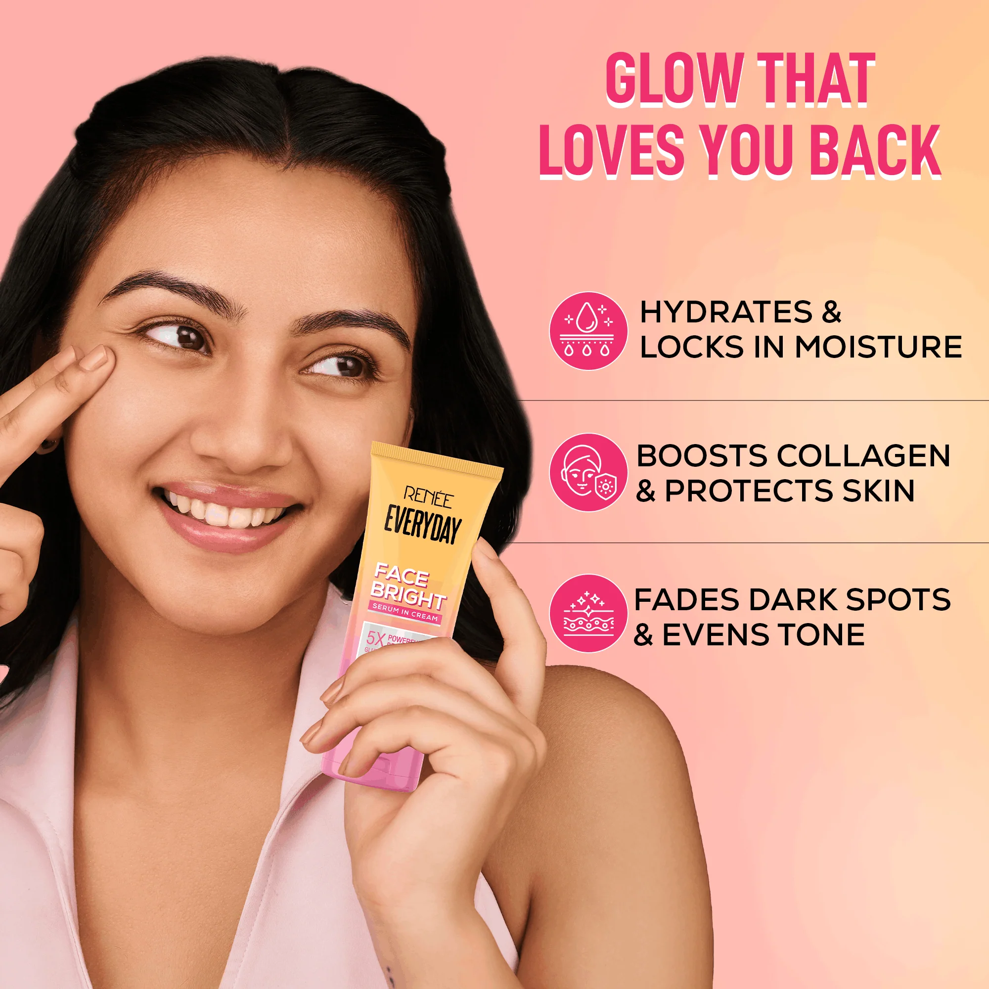 RENEE Everyday Face Bright Brightening Sunscreen With Niacinamide | In-Vivo Tested SPF 50 PA+++, 50ml - Image 15