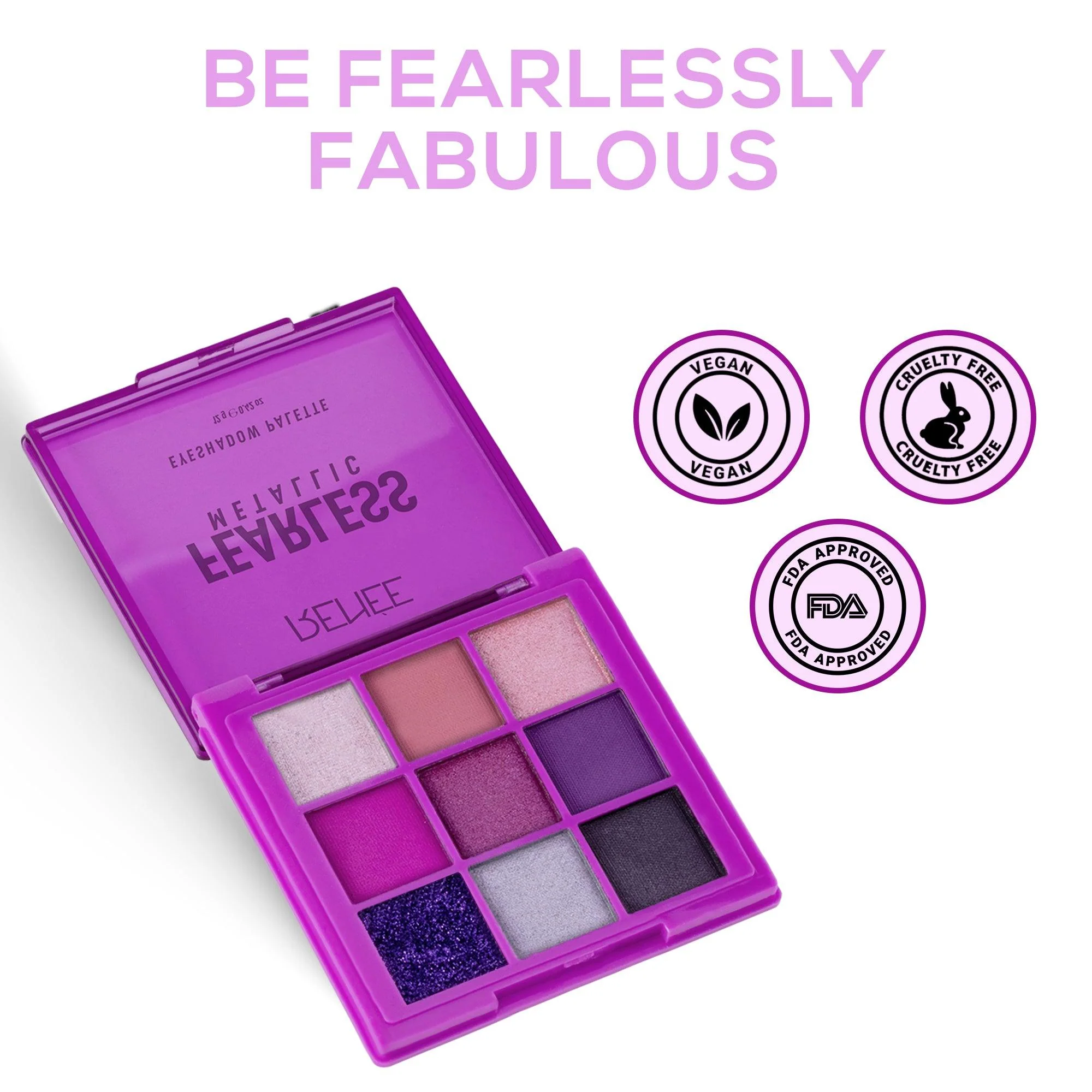 RENEE Fearless Eyeshadow Palette, 12 g - Image 11
