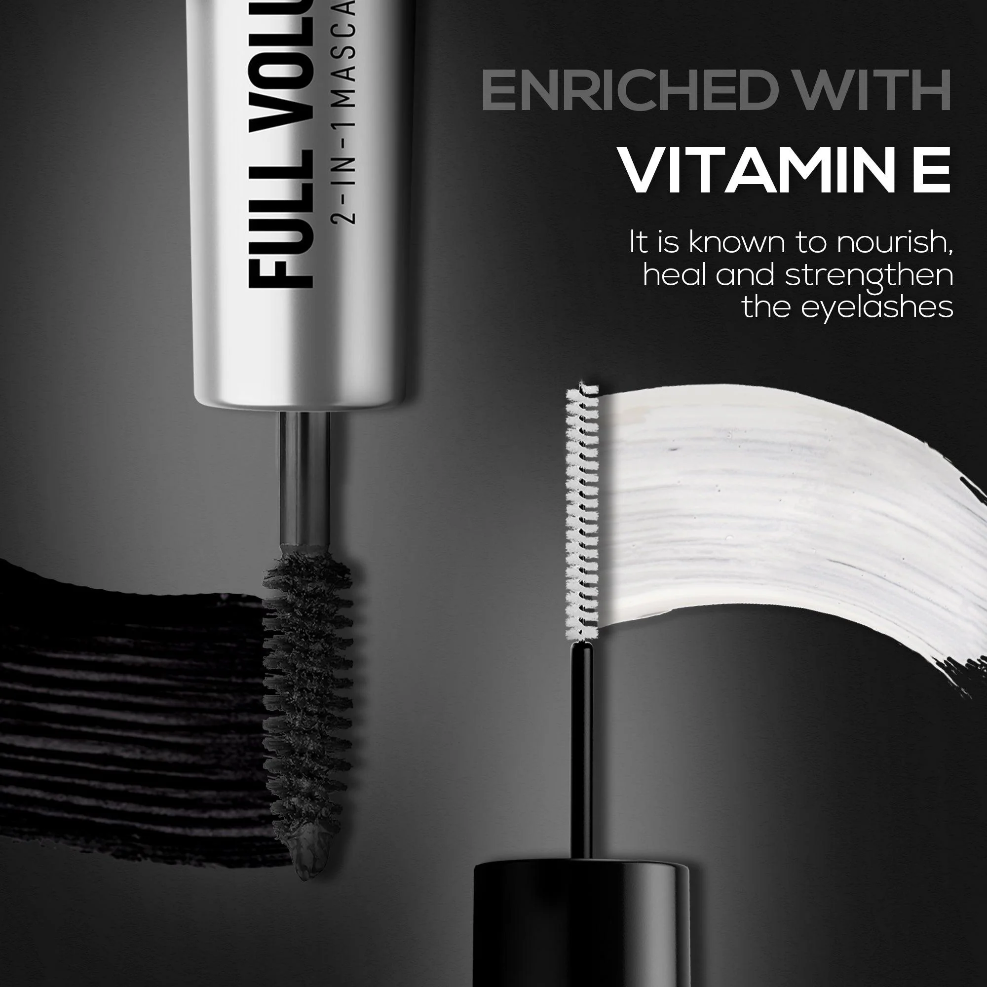 RENEE Full Volume 2-in-1 Mascara with Primer, 10 ml - Image 3