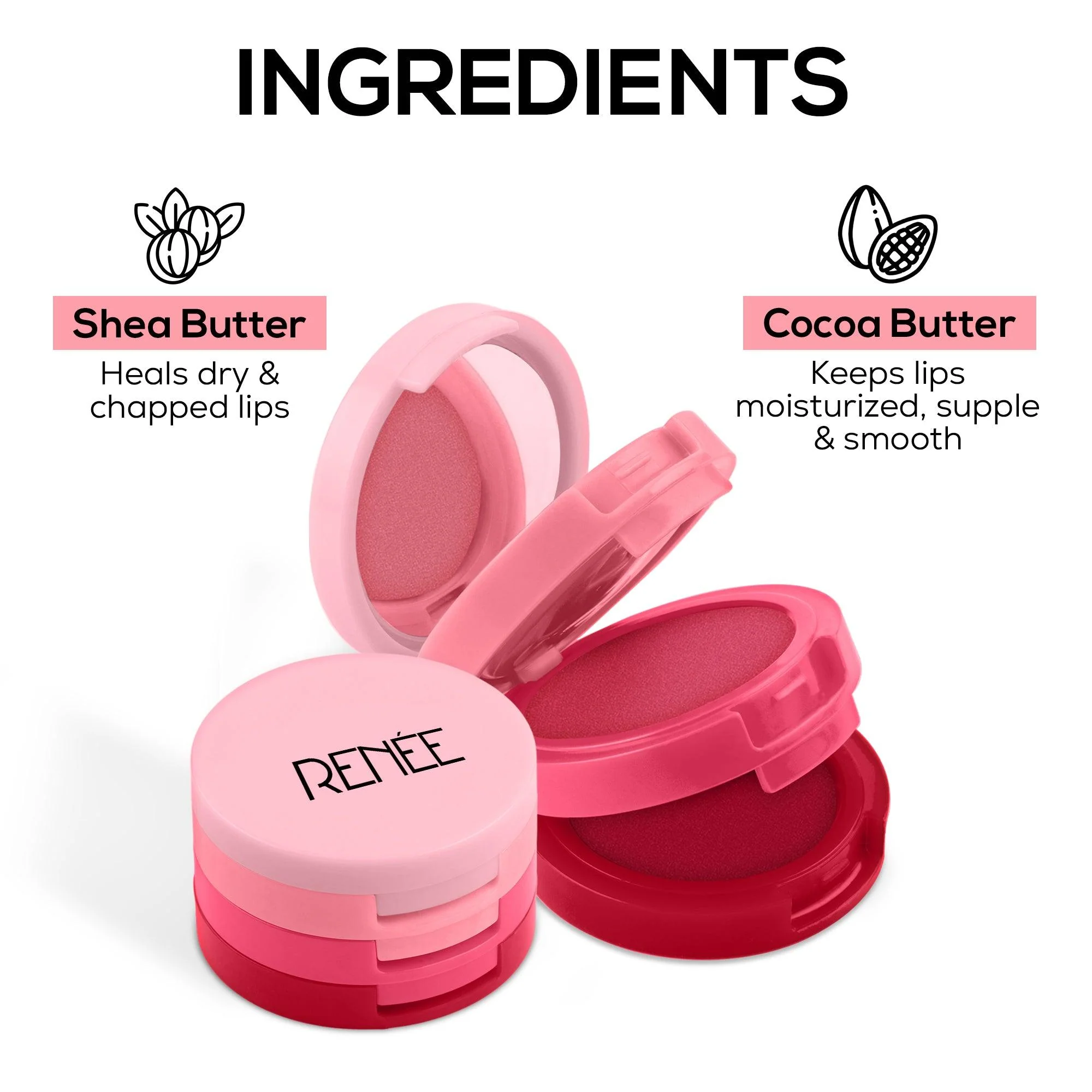 RENEE Glam Stack 3-In-1 Lip & Cheek Tint 4.5g - Image 3