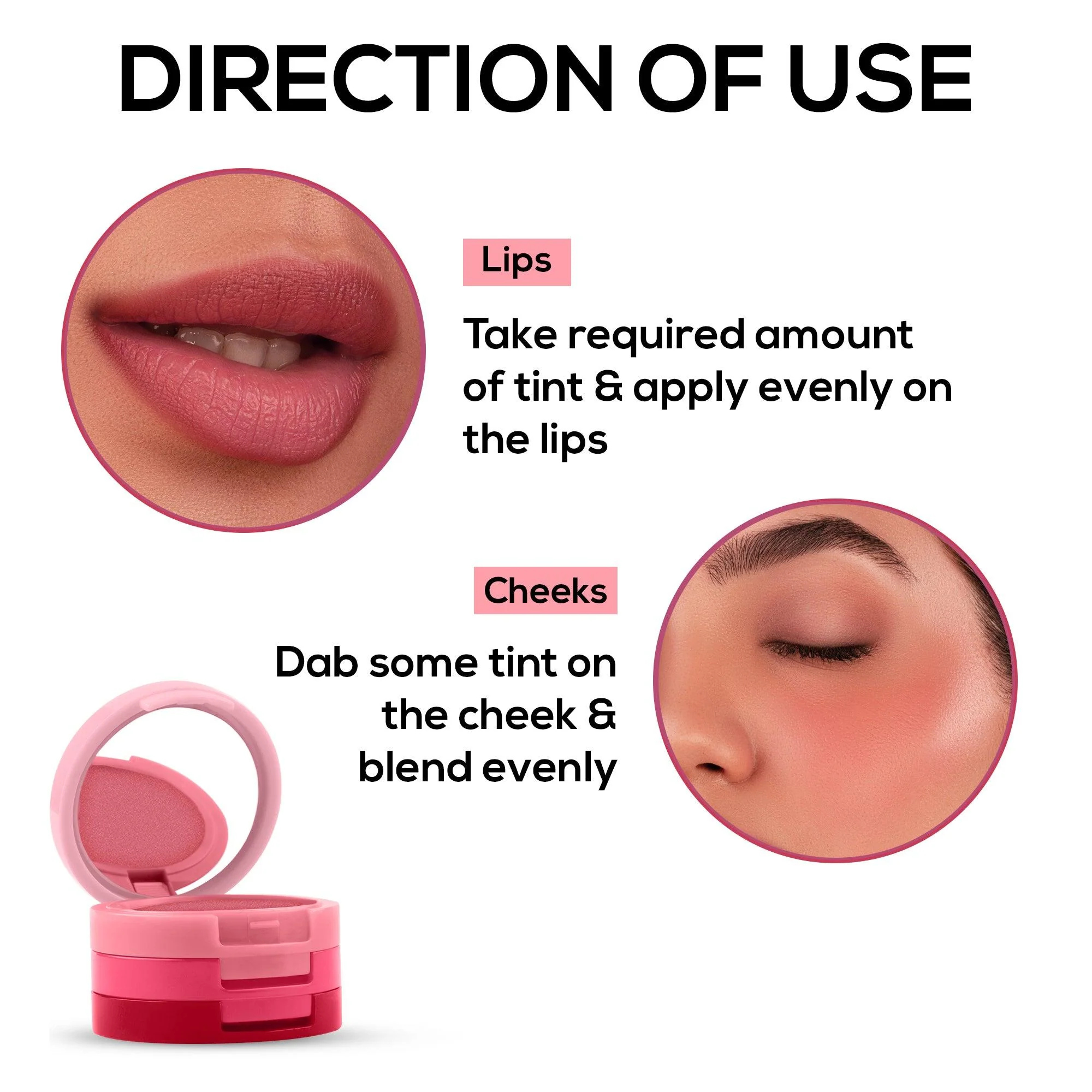 RENEE Glam Stack 3-In-1 Lip & Cheek Tint 4.5g - Image 4