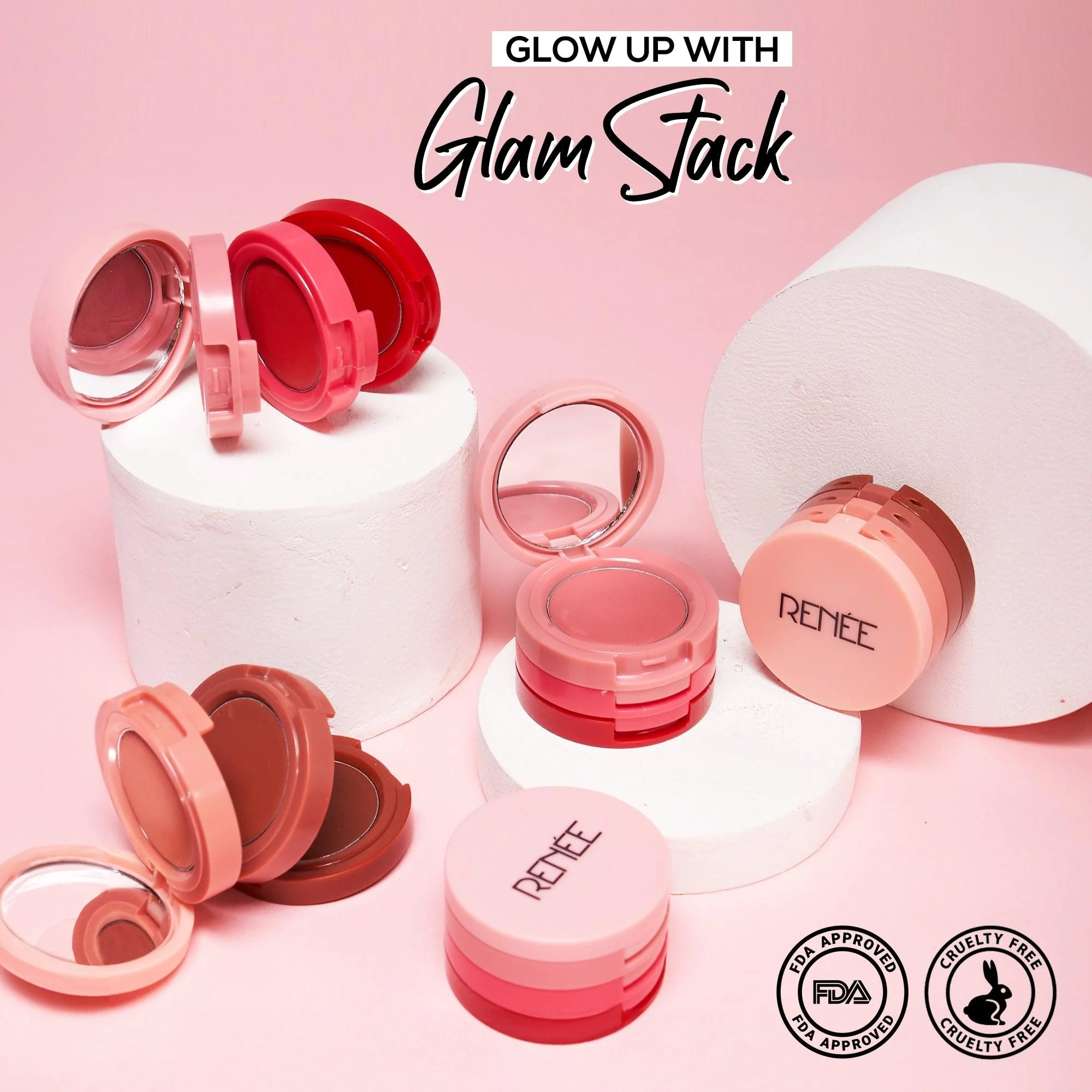 RENEE Glam Stack 3-In-1 Lip & Cheek Tint 4.5g - Image 5
