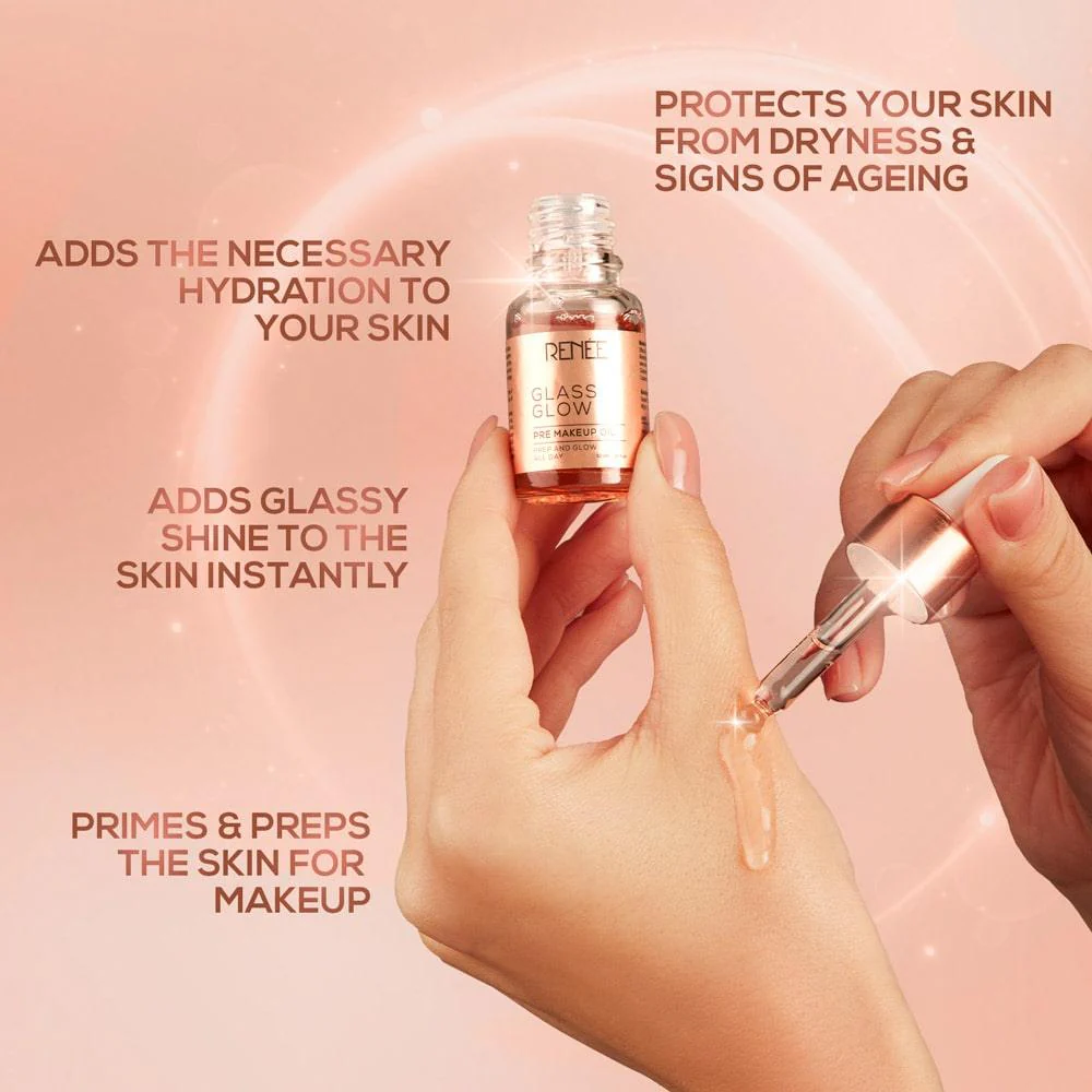 RENEE Glass Glow Pre Make-Up Oil - Image 4