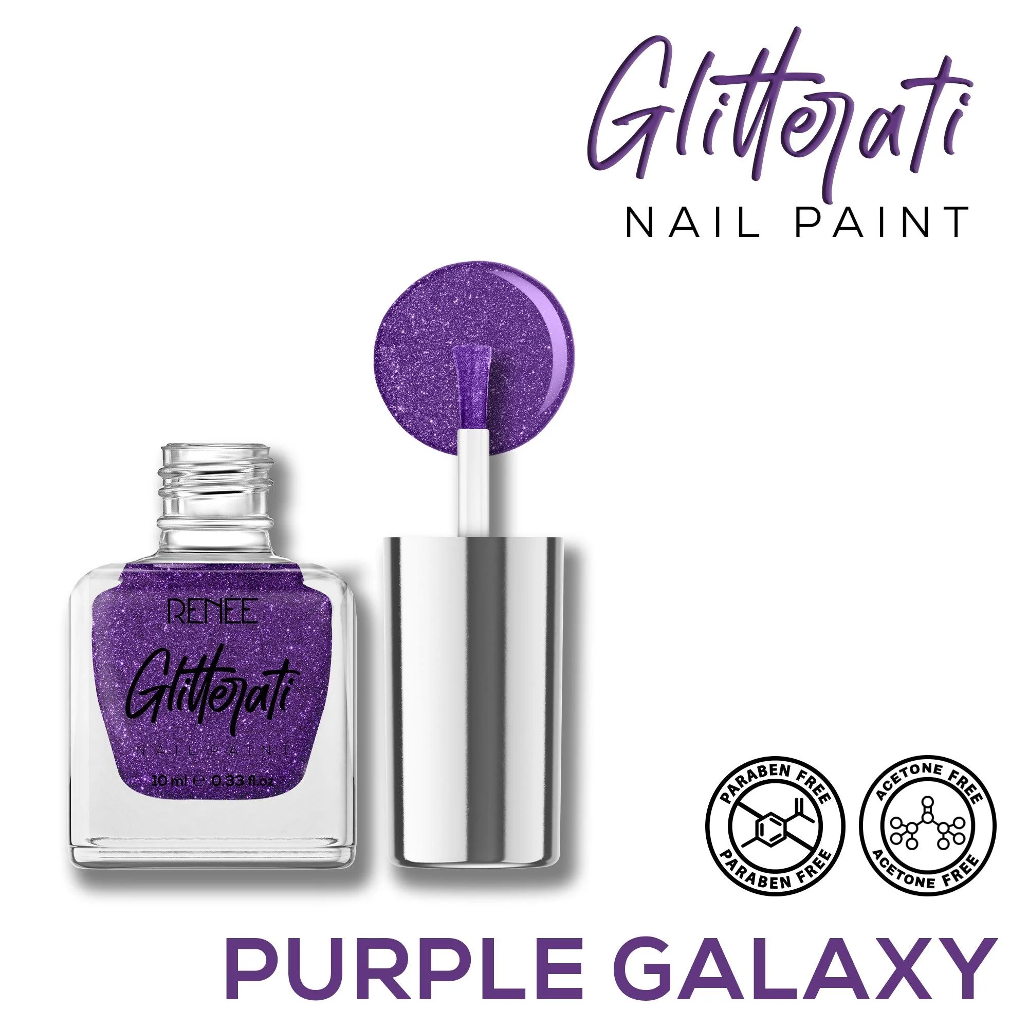 RENEE Glitterati Nail Paint 10ml - Image 15