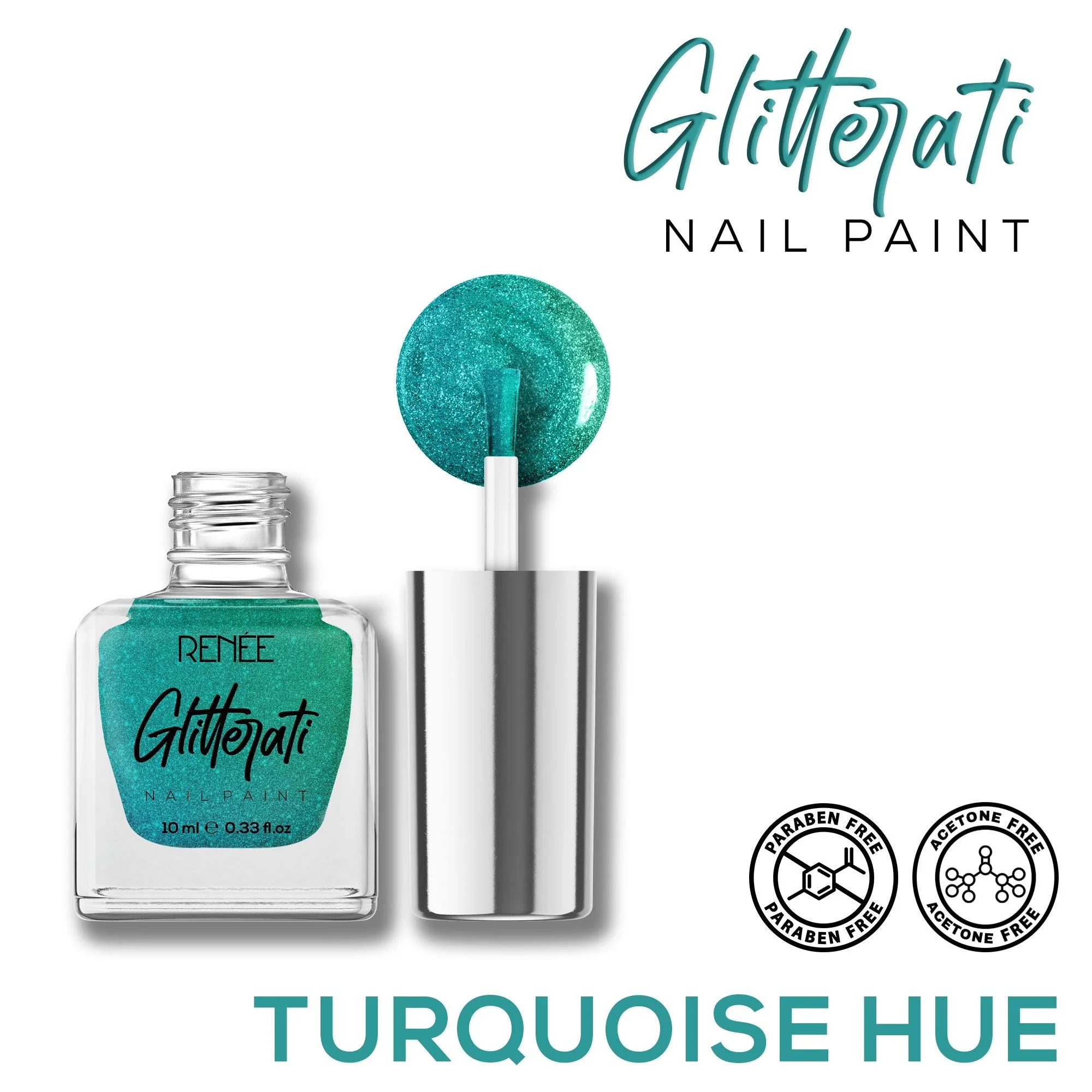 RENEE Glitterati Nail Paint 10ml - Image 5