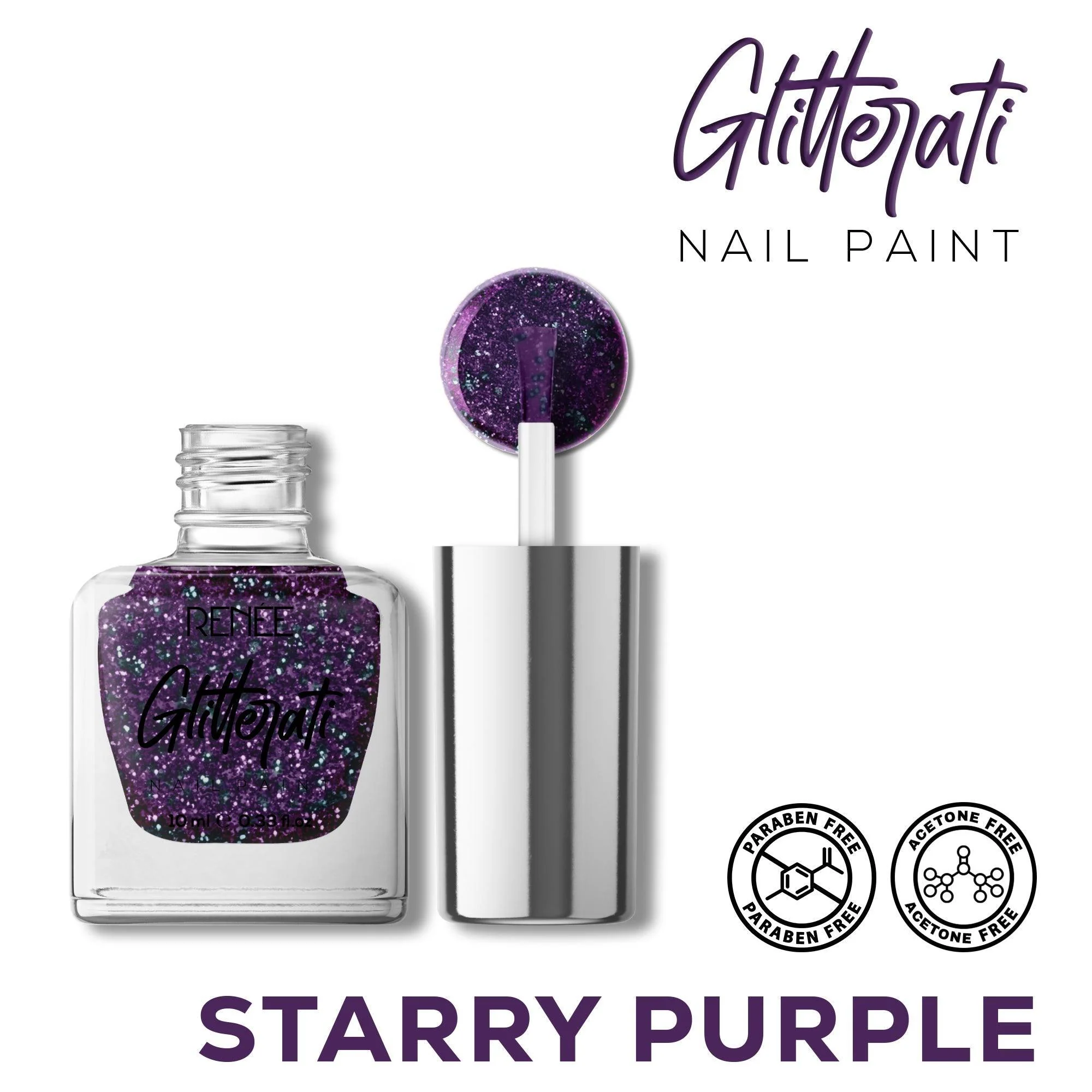RENEE Glitterati Nail Paint 10ml - Image 62