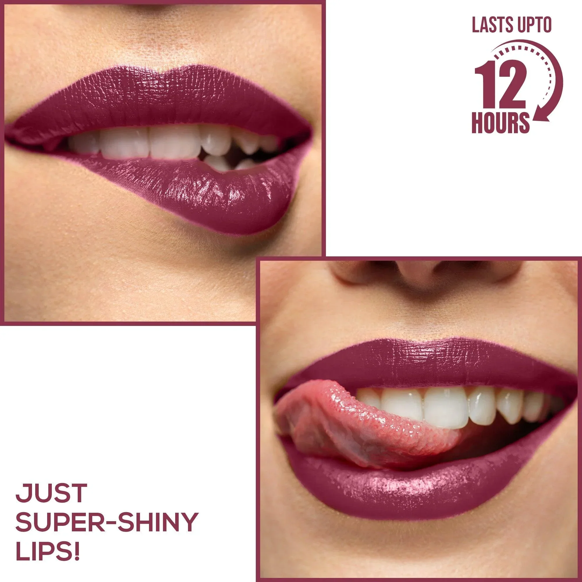 RENEE Gloss Stay - Transfer Proof Glossy Liquid Lip Color, 3.5 ml - Image 55