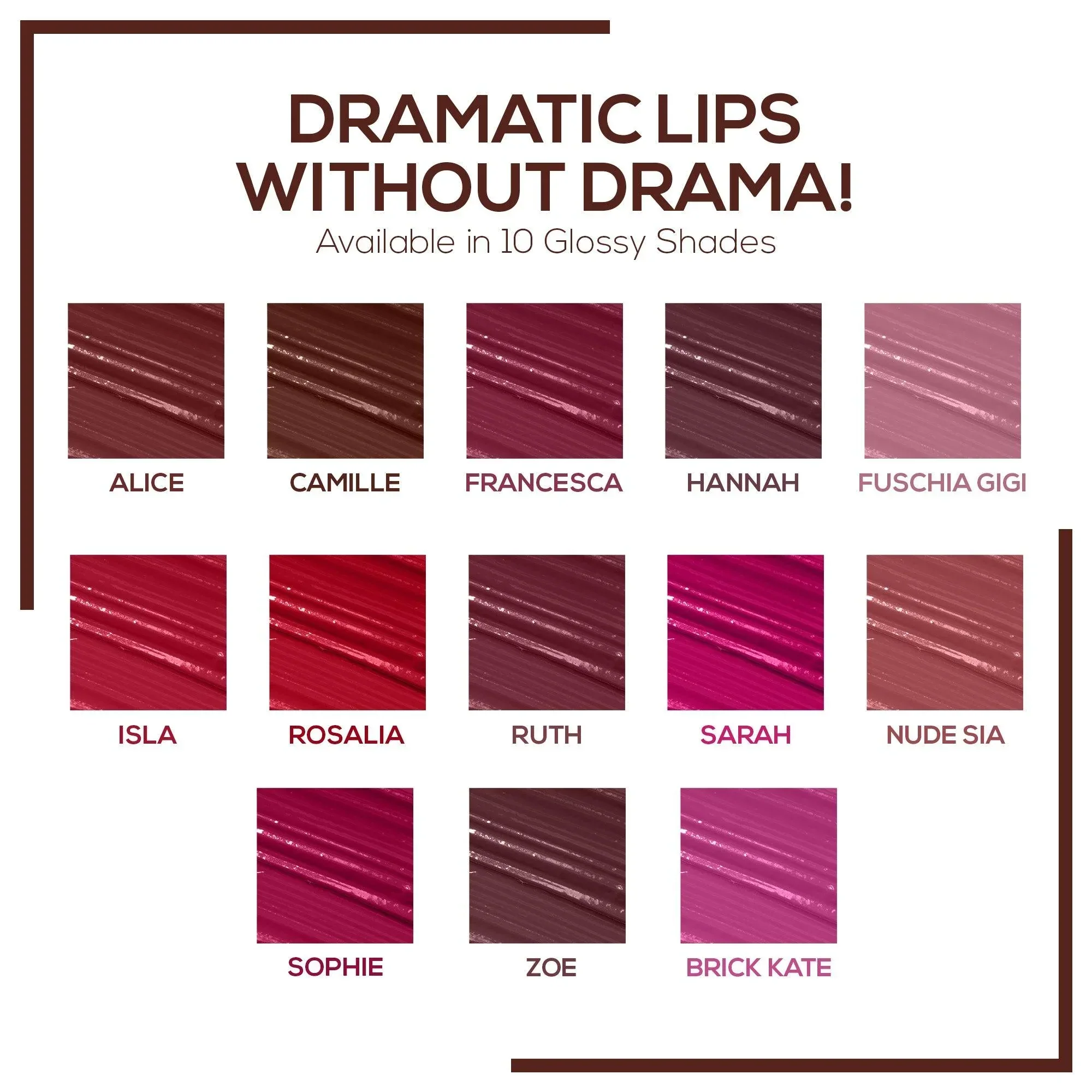 RENEE Gloss Stay - Transfer Proof Glossy Liquid Lip Color, 3.5 ml - Image 8