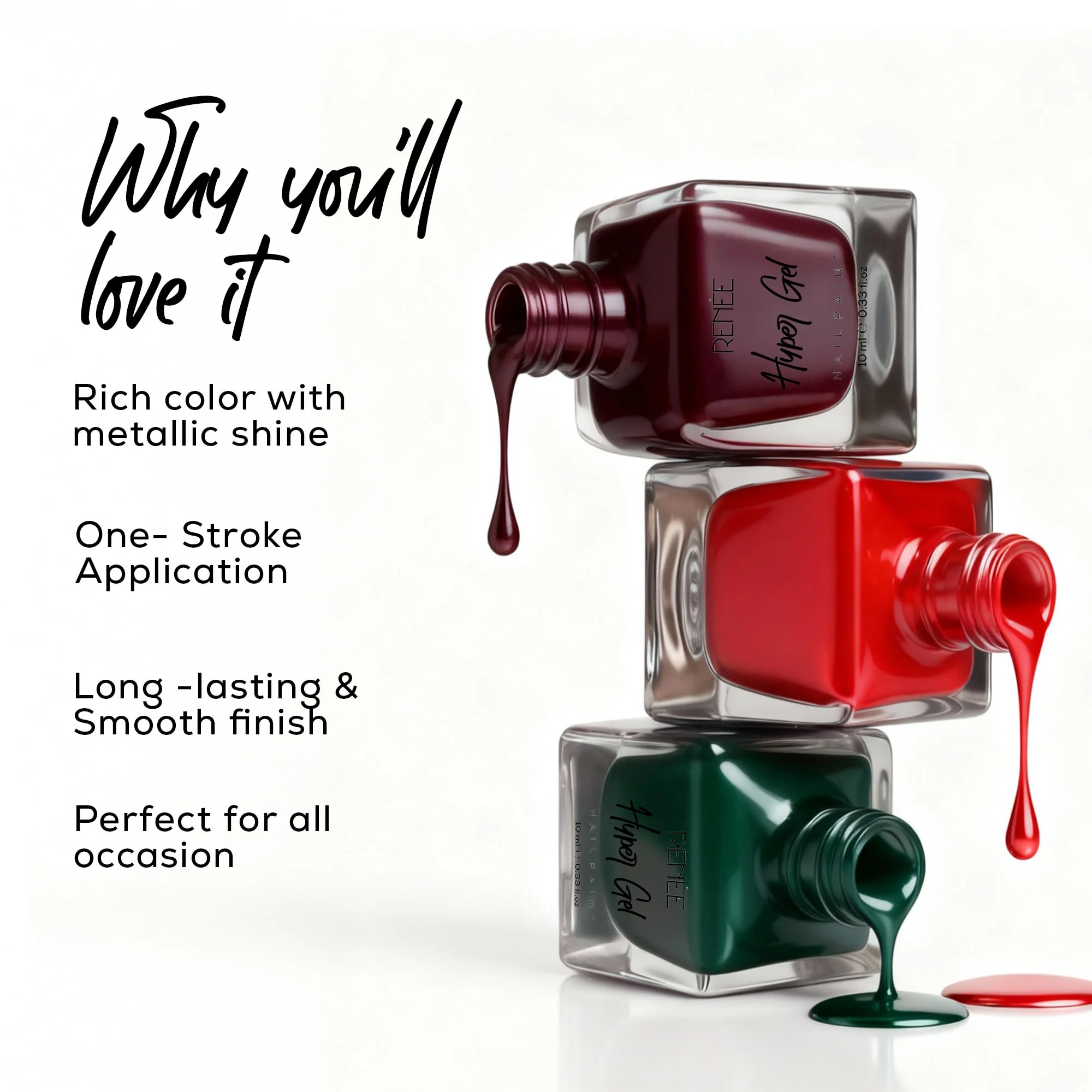 RENEE Hyper Gel Nail Paint 10ml - Image 127