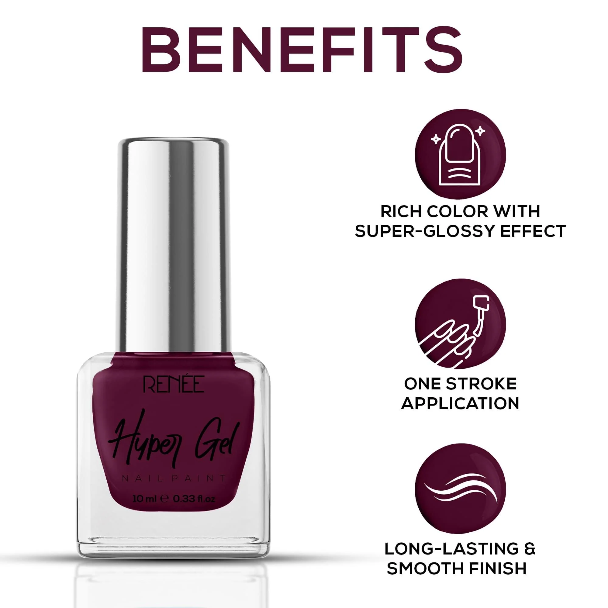 RENEE Hyper Gel Nail Paint 10ml - Image 28