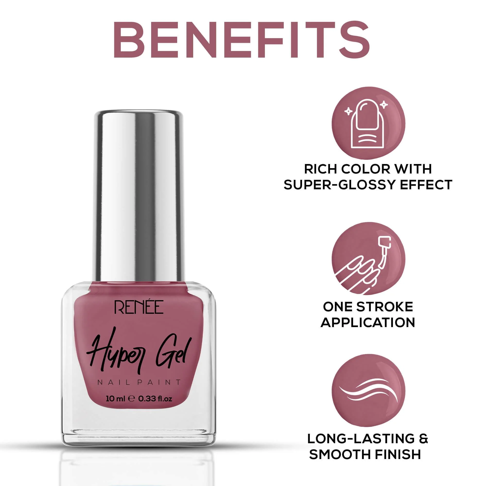 RENEE Hyper Gel Nail Paint 10ml - Image 73