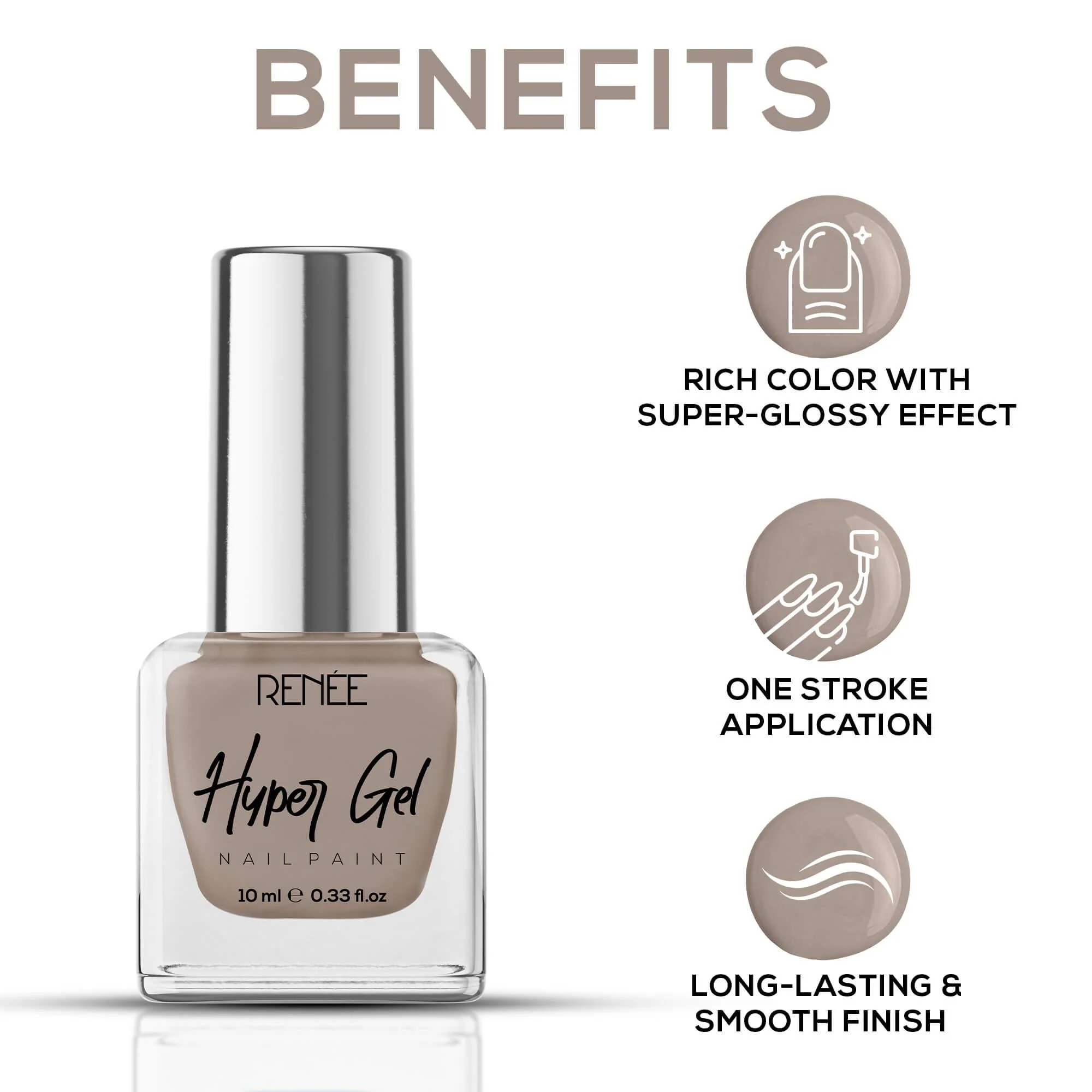 RENEE Hyper Gel Nail Paint 10ml - Image 98