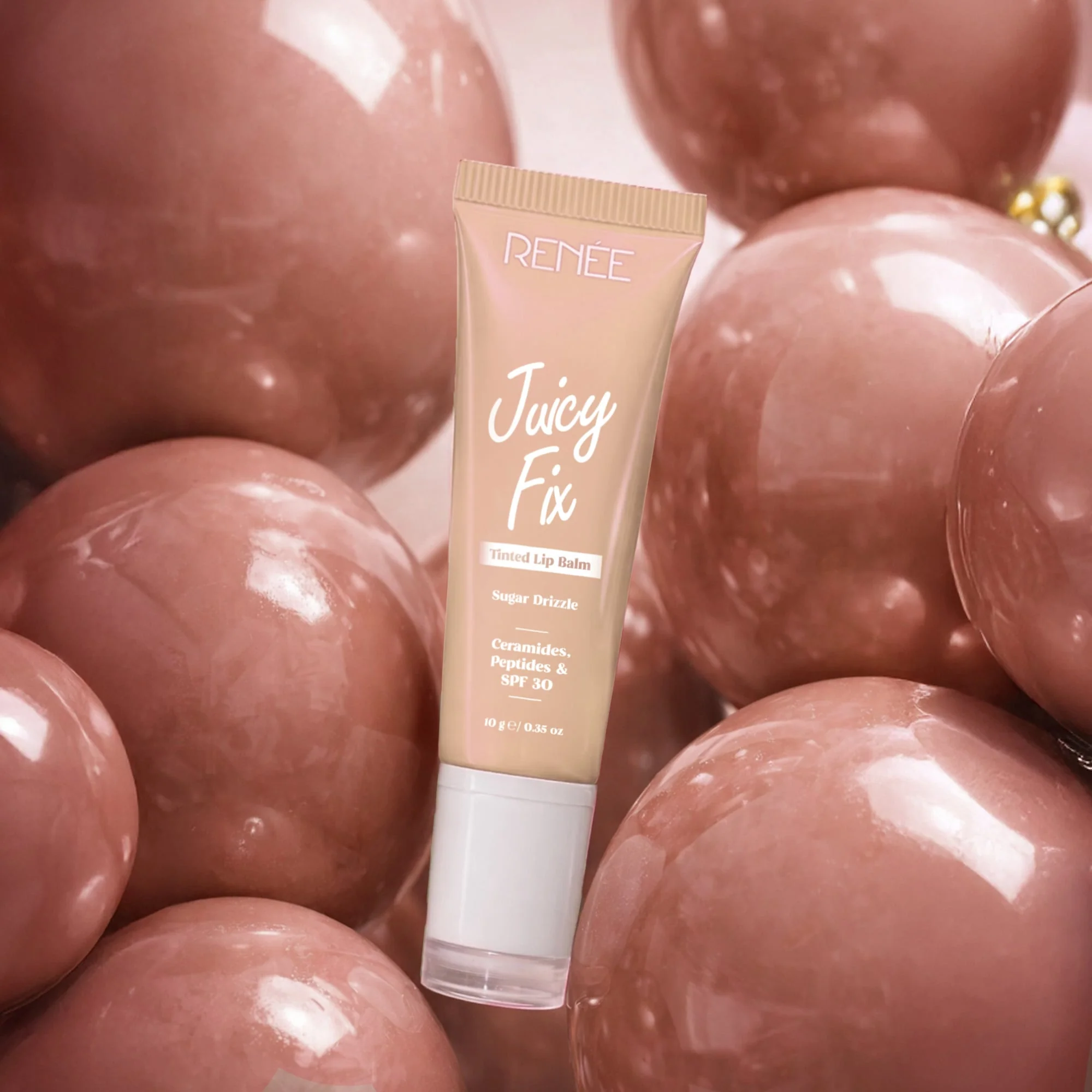 RENEE Juicy Fix Tinted Lip Balm With SPF 30, 10g - Image 29