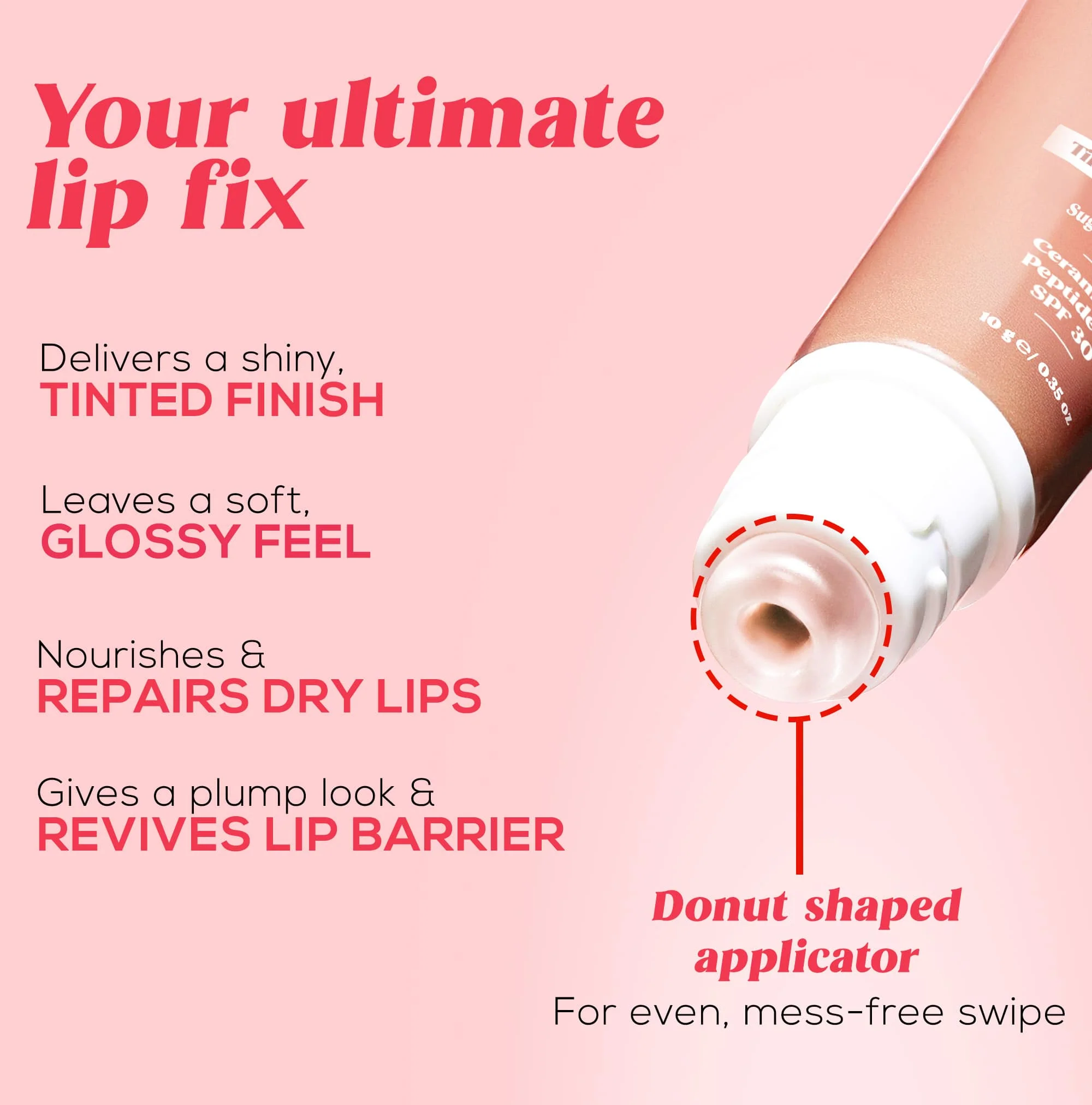 RENEE Juicy Fix Tinted Lip Balm With SPF 30, 10g - Image 31
