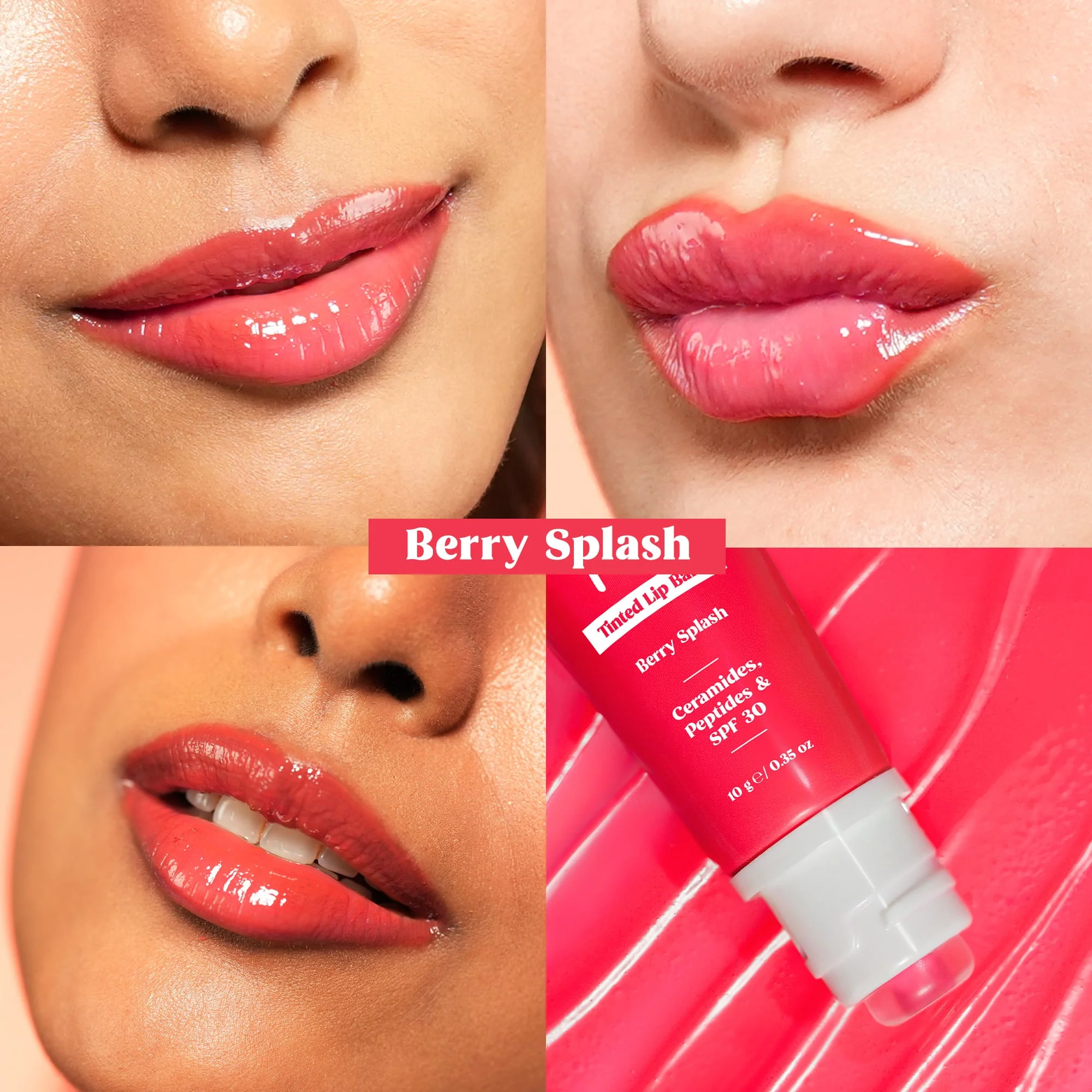 RENEE Juicy Fix Tinted Lip Balm With SPF 30, 10g - Image 5