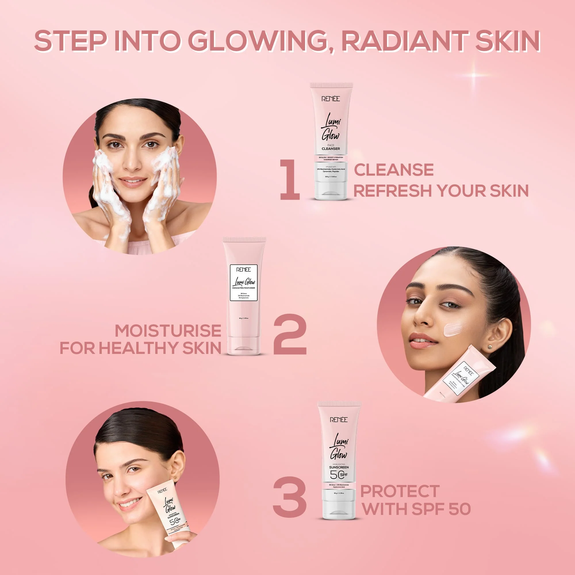 RENEE Lumi Glow Face Cleanser, 100g - Image 5
